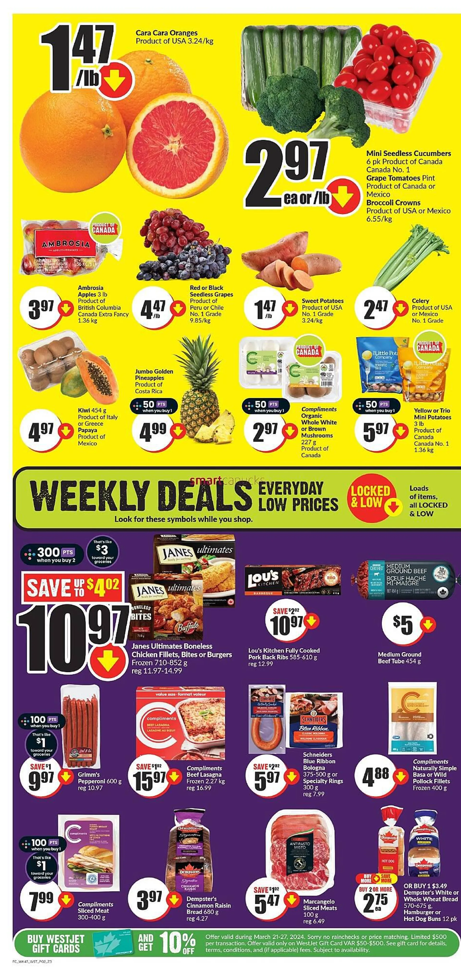 FreshCo flyer from March 21 to March 27 2024 - flyer page 2