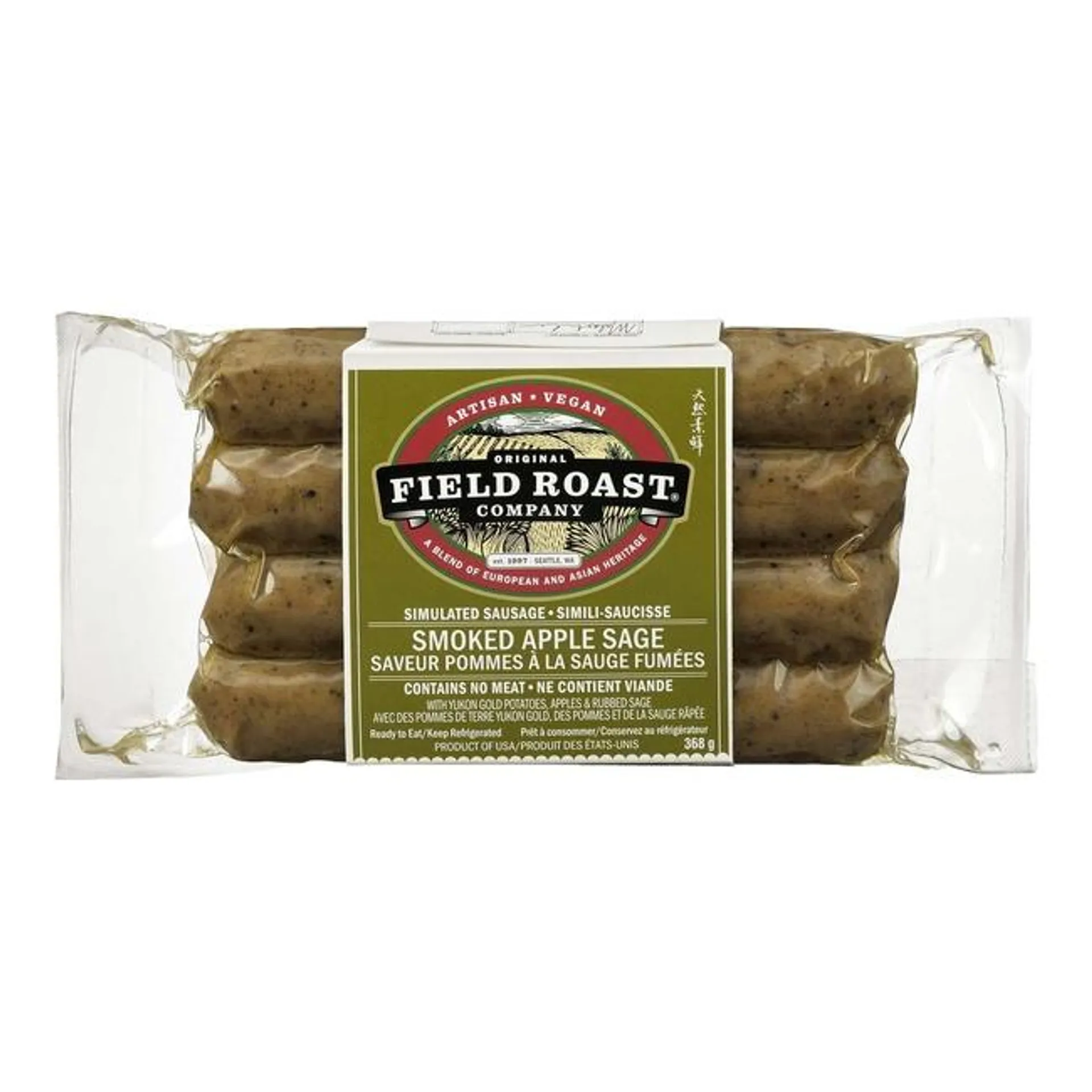 Field Roast - Smoked Apple & Sage Plant Based Sausages