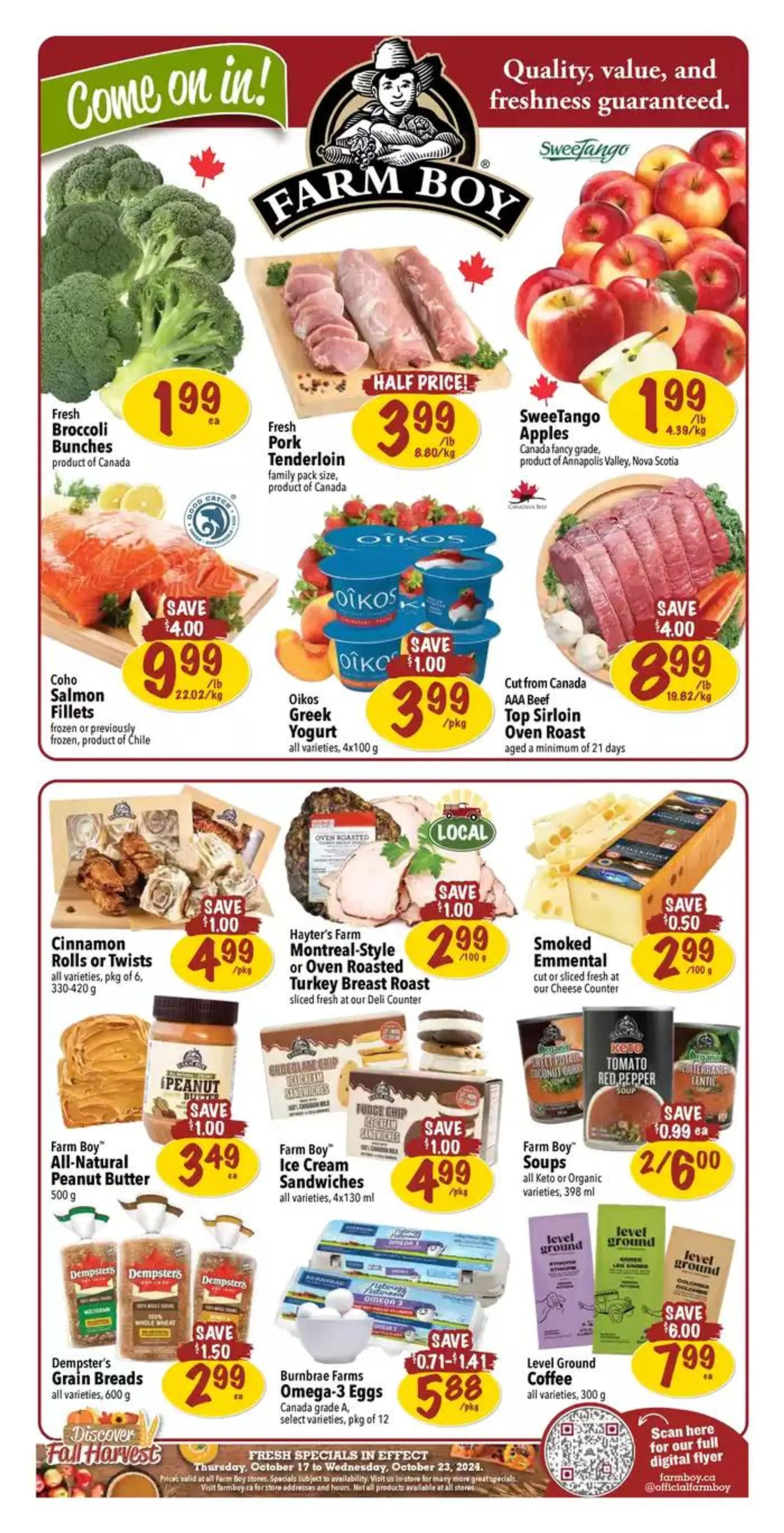 Farm Boy weekly flyer - 1