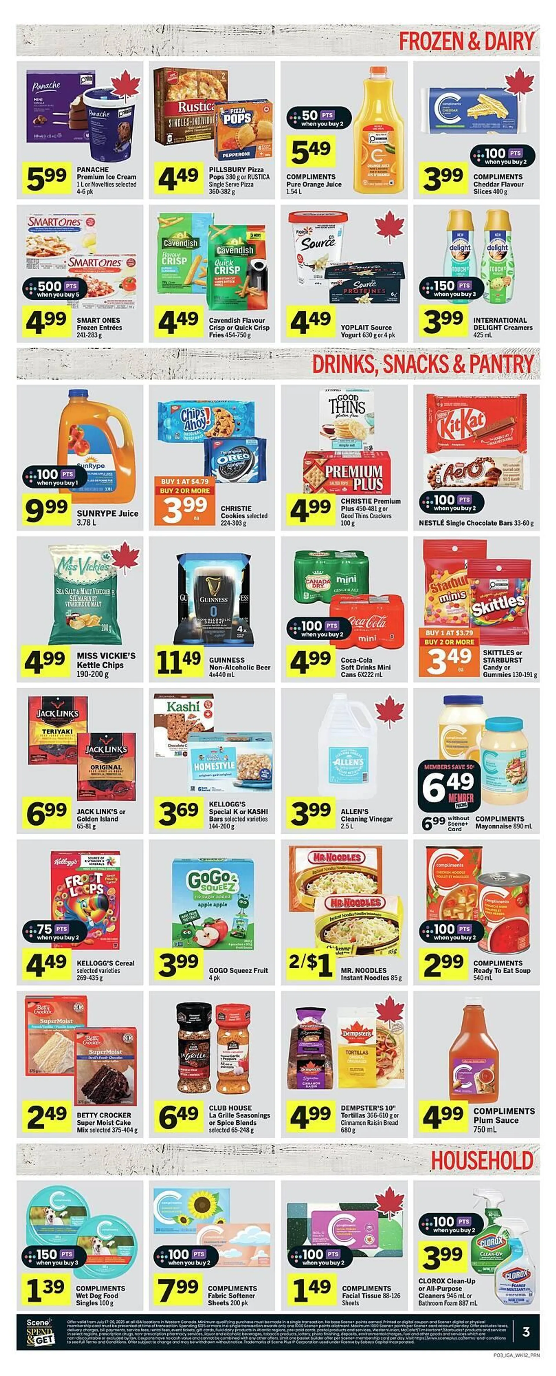 IGA flyer from July 17 to July 24 2025 - flyer page 4