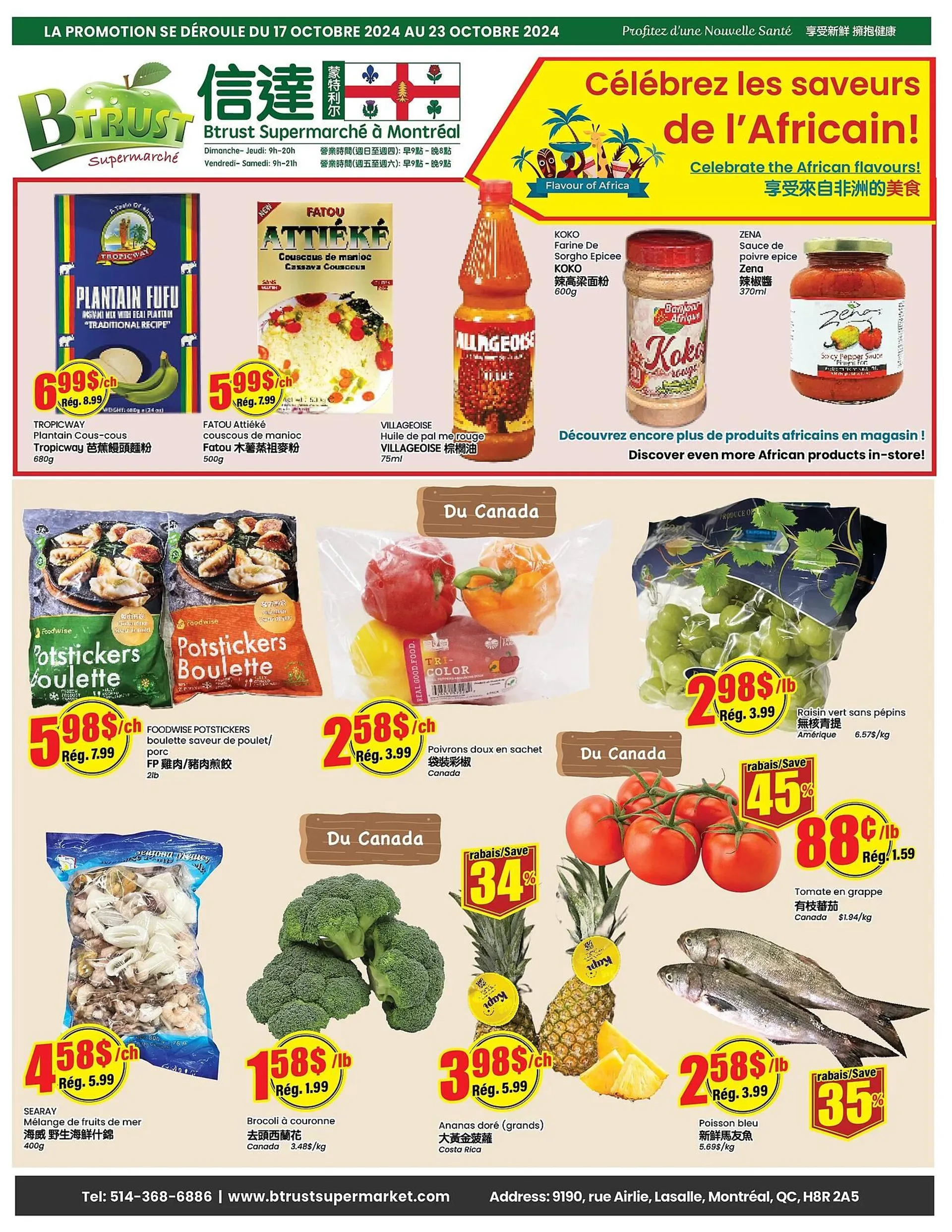 Btrust Supermarket flyer - 1