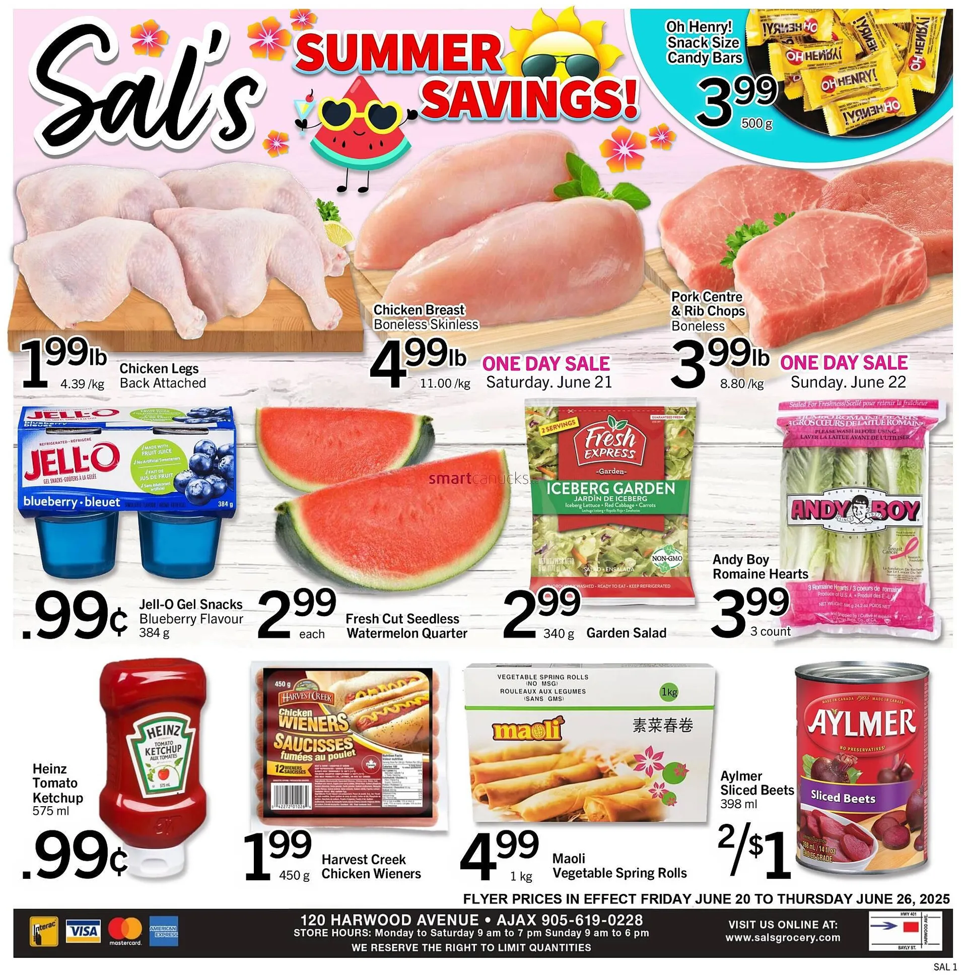 Sals Grocery flyer - 1