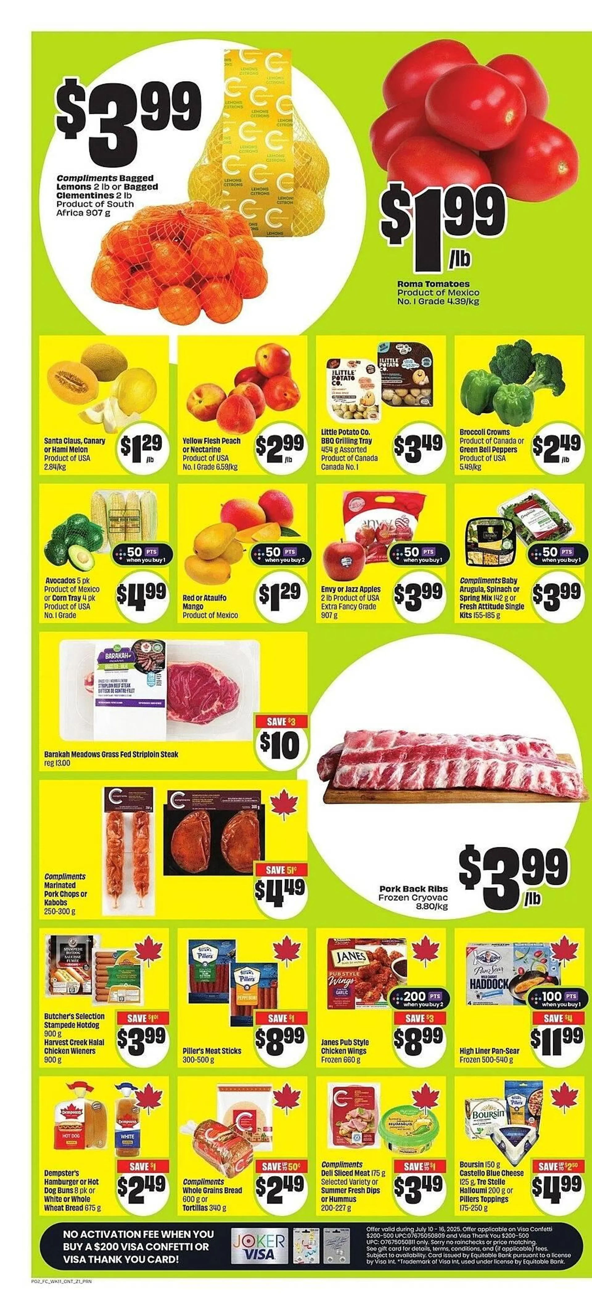 FreshCo flyer from July 10 to July 16 2025 - flyer page 3