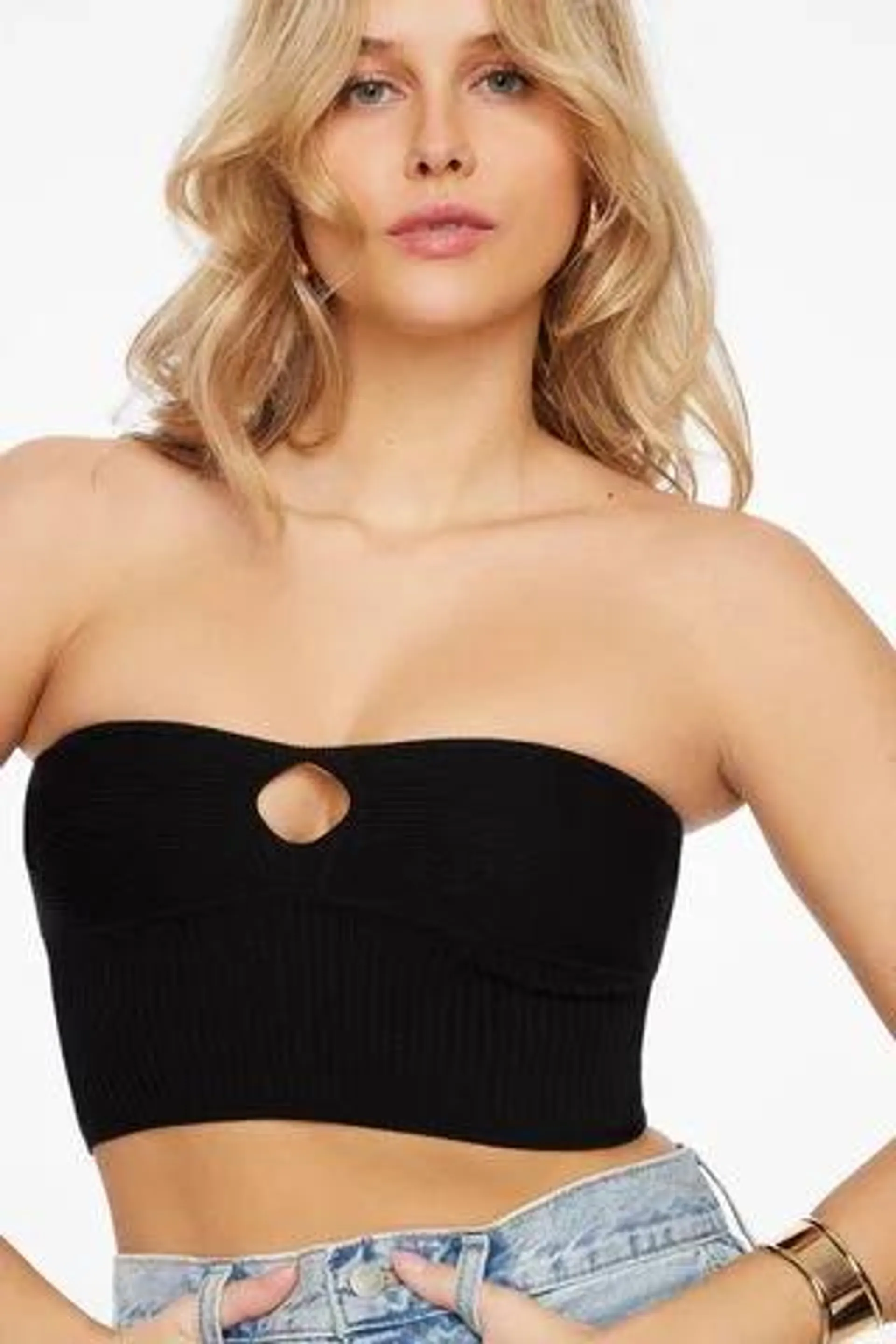 Keyhole Tube Top