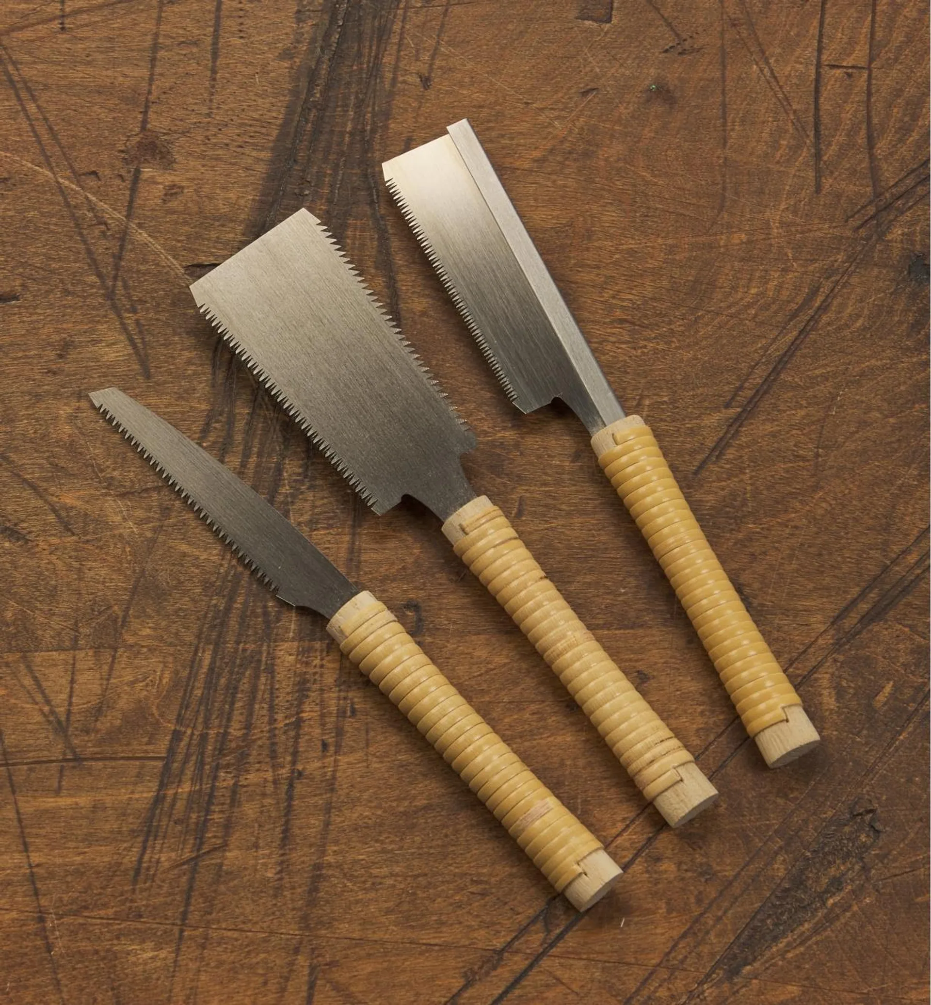 Set of 3 Mini Japanese Saws