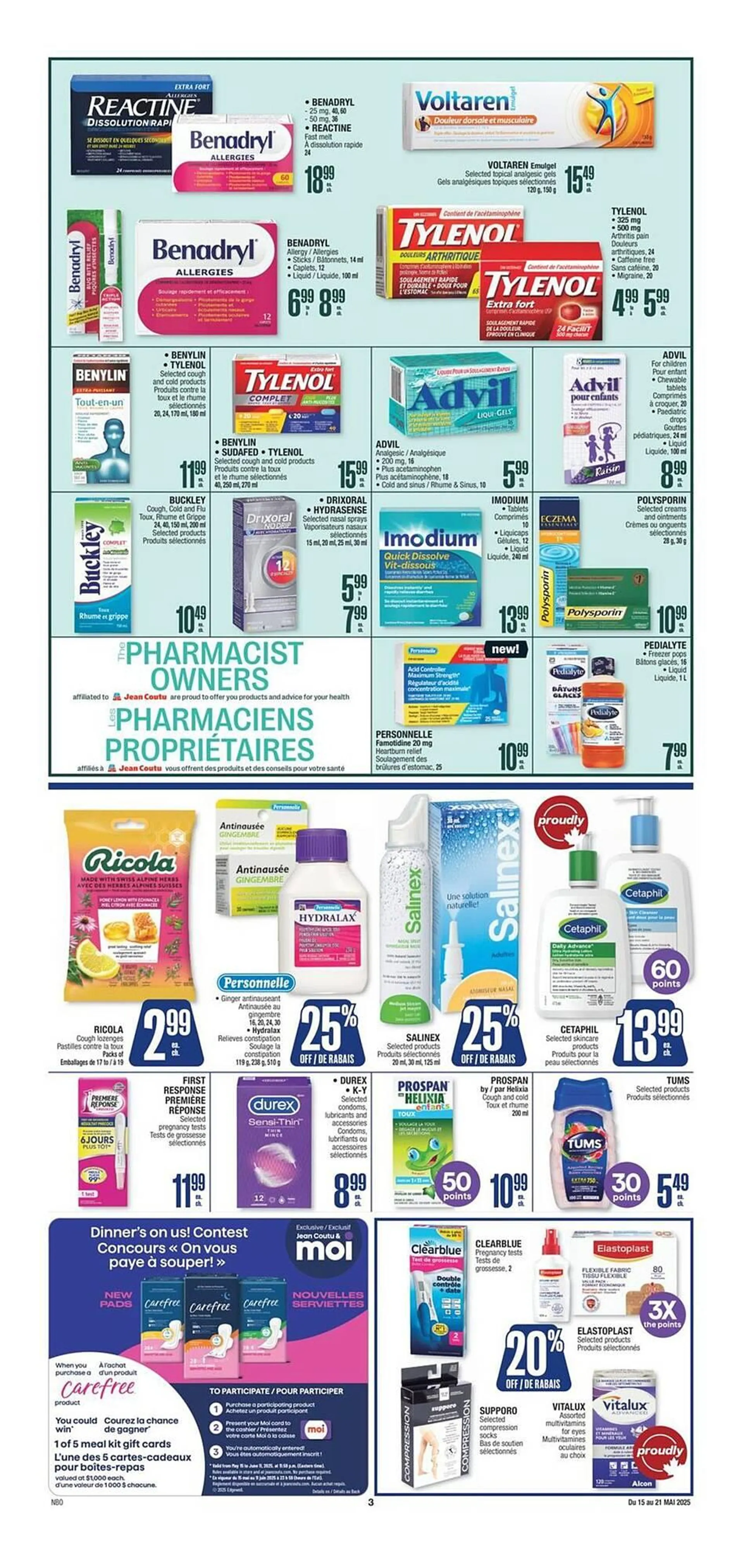 Jean Coutu flyer from May 15 to May 21 2025 - flyer page 4