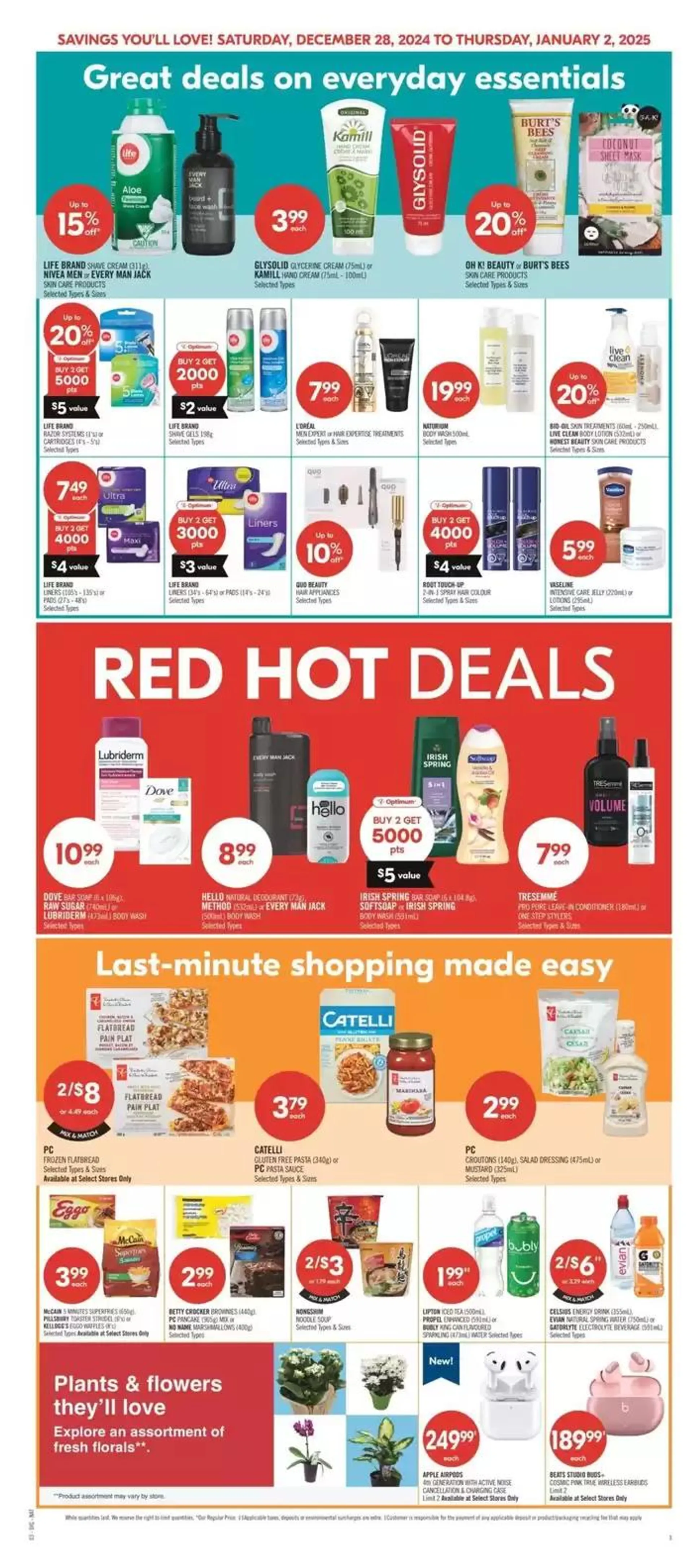 Shoppers Drug Mart Weekly ad from December 27 to January 10 2025 - flyer page 8