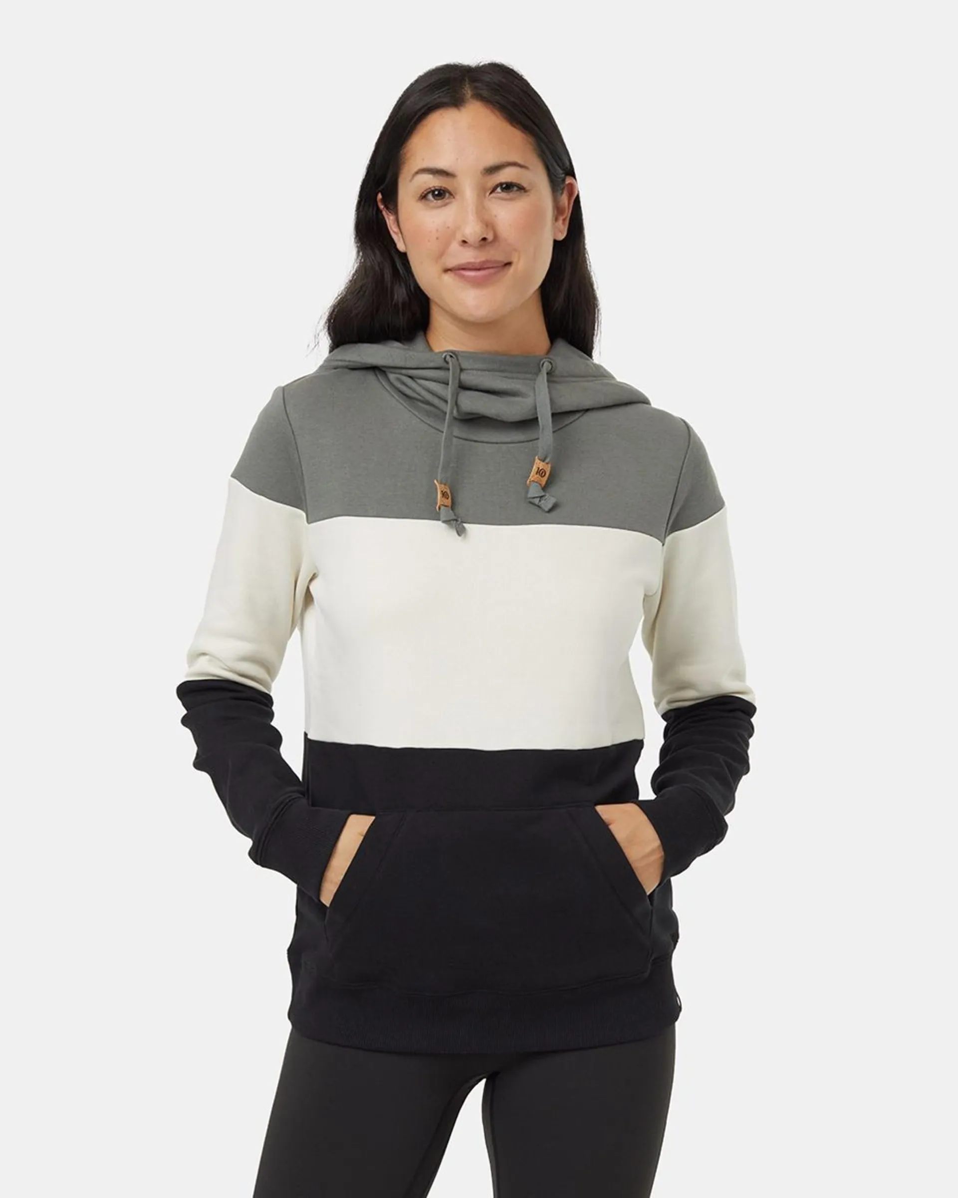 Tentree Women's TreeFleece Blocked Banshee Hoodie