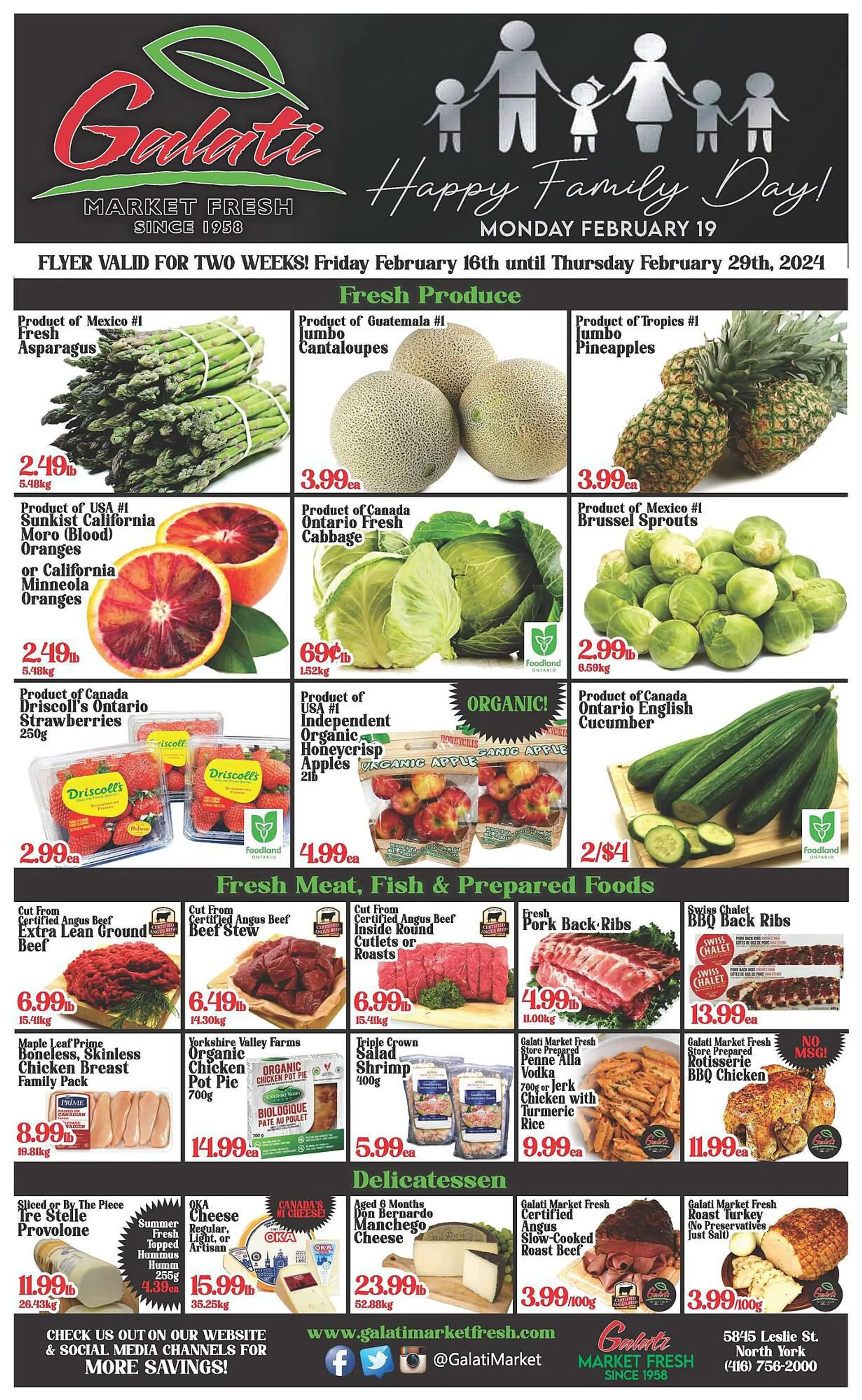 Galati Market Fresh flyer from February 16 to February 22 2024 - flyer page 