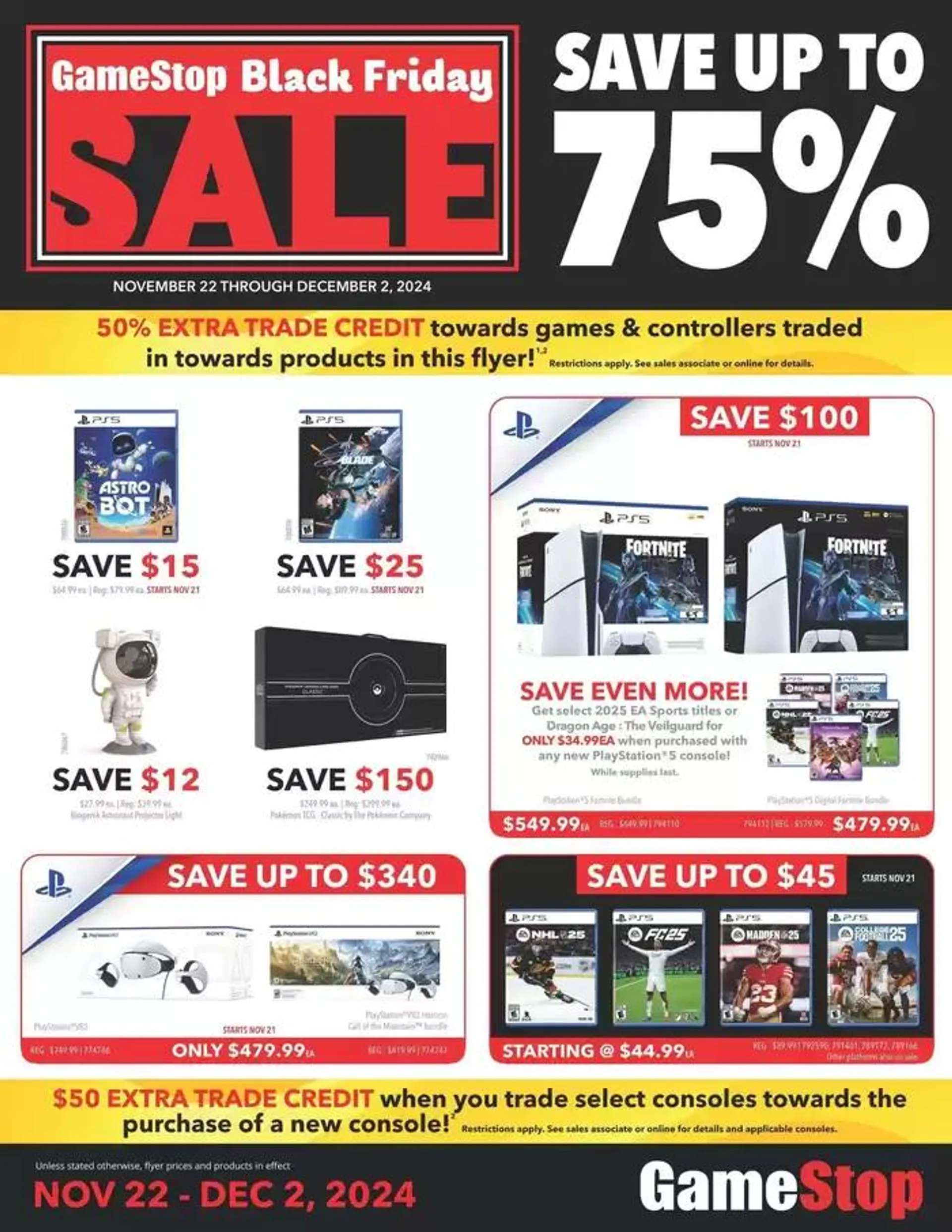 Game Stop Weekly ad - 1