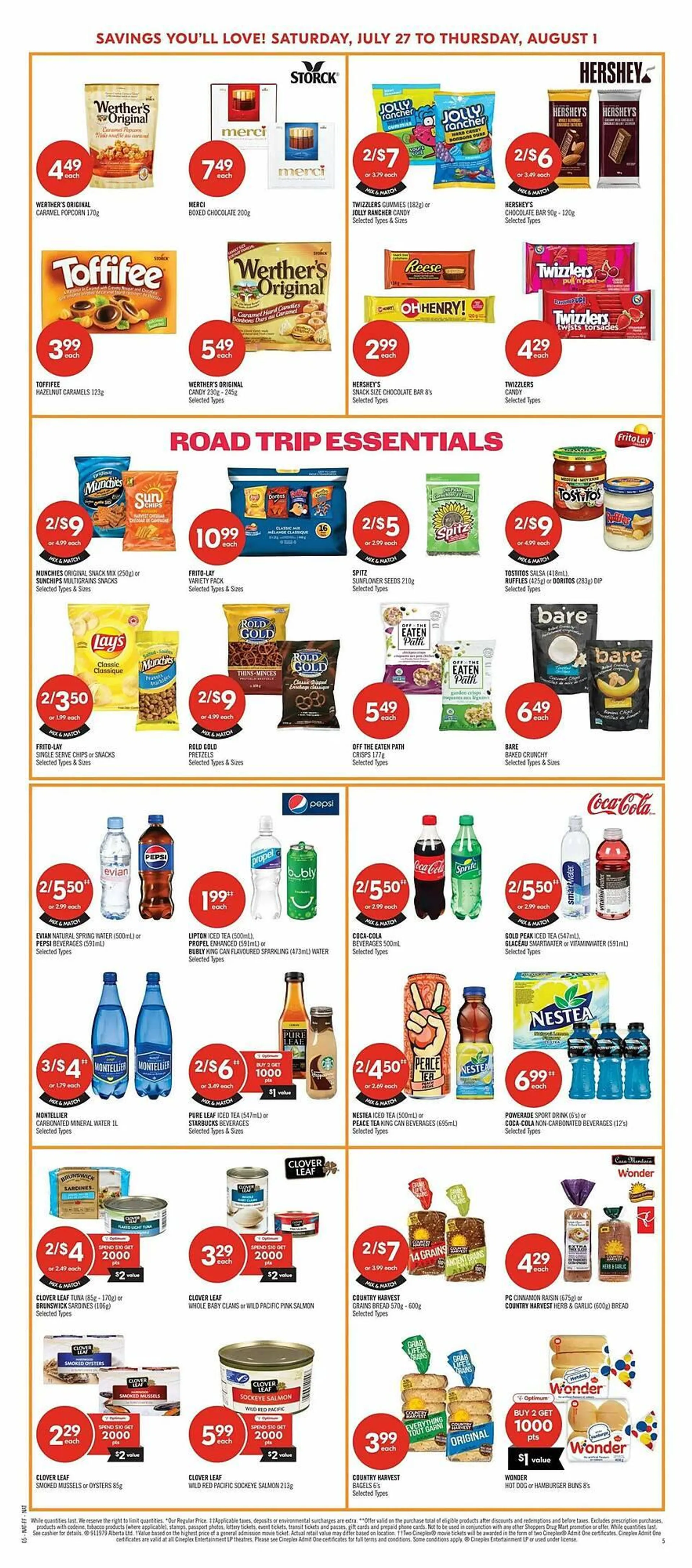 Shoppers Drug Mart flyer from July 27 to August 2 2024 - flyer page 10