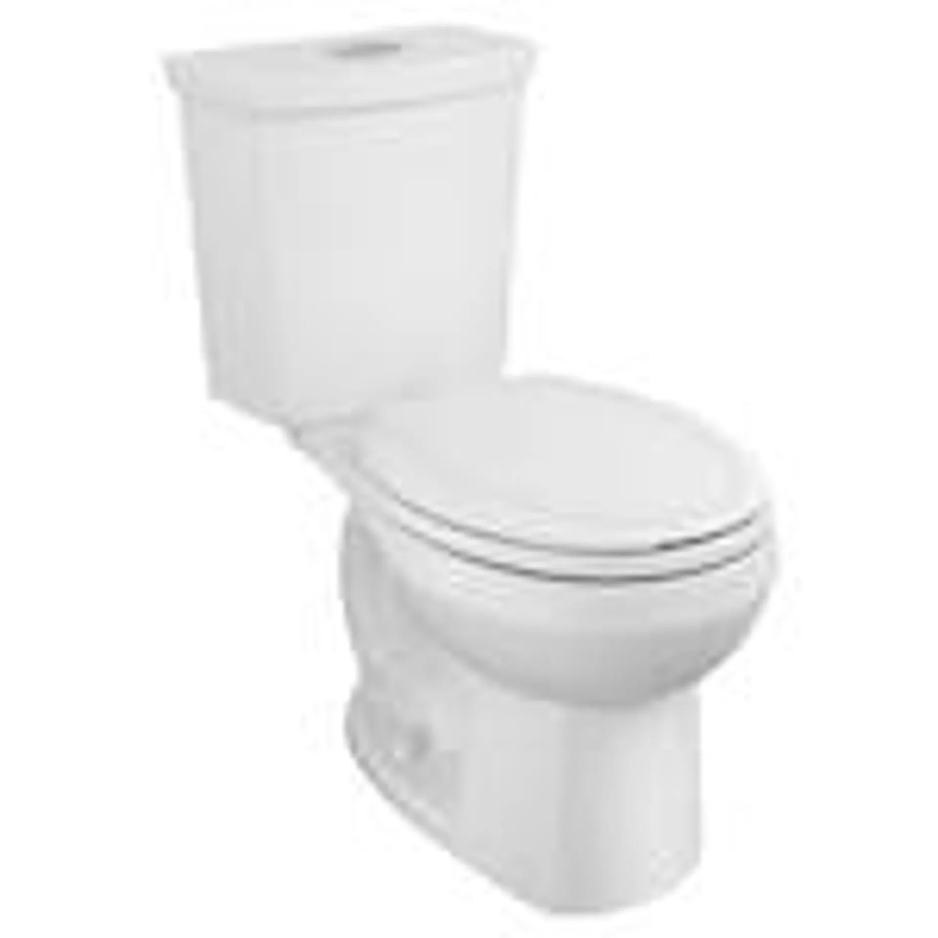 H2Option 2-Piece 3.5/4.8L Dual Flush Standard Height Round Front Toilet in White