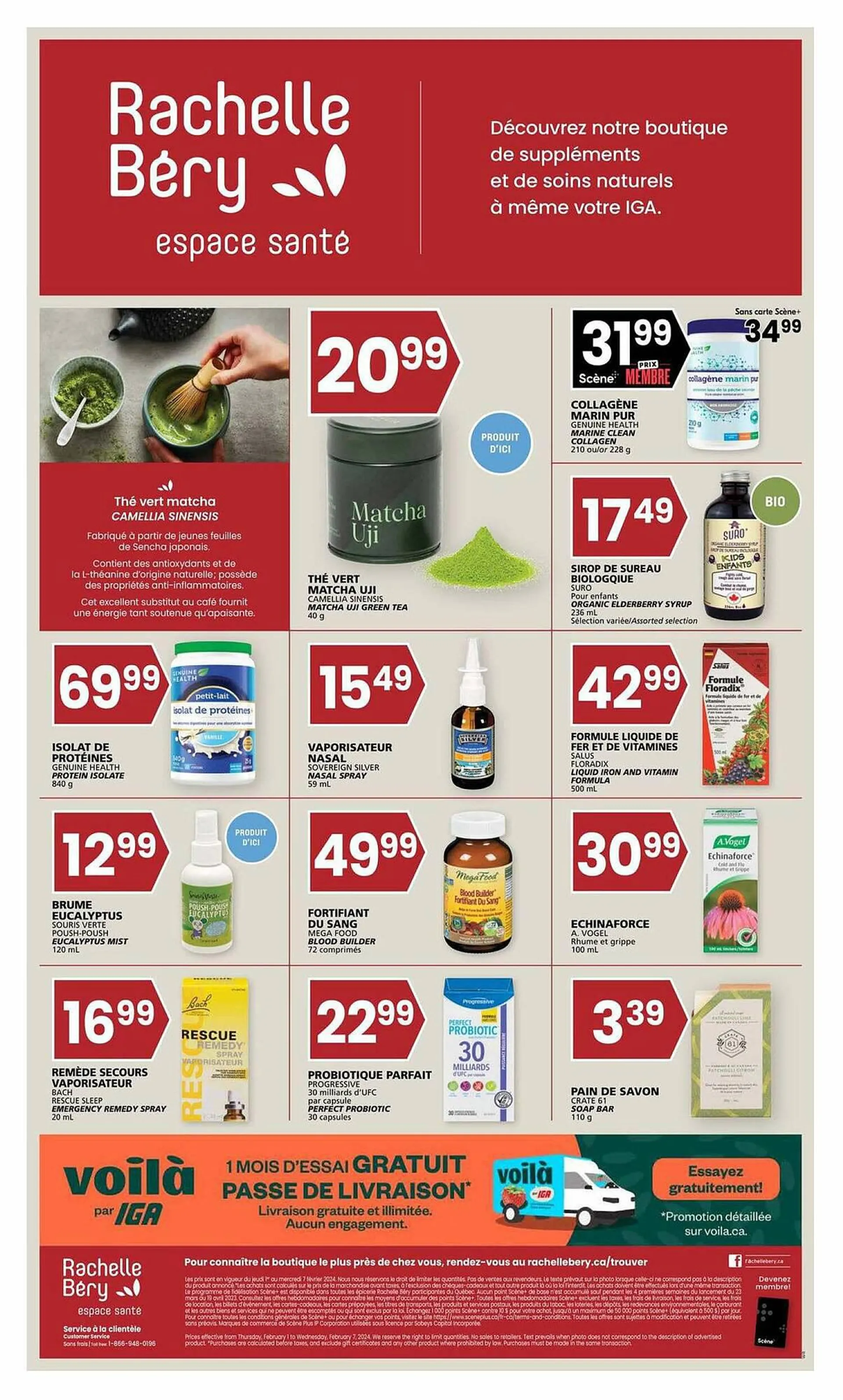 Rachelle-Bery Pharmacy flyer from February 1 to February 8 2024 - flyer page 