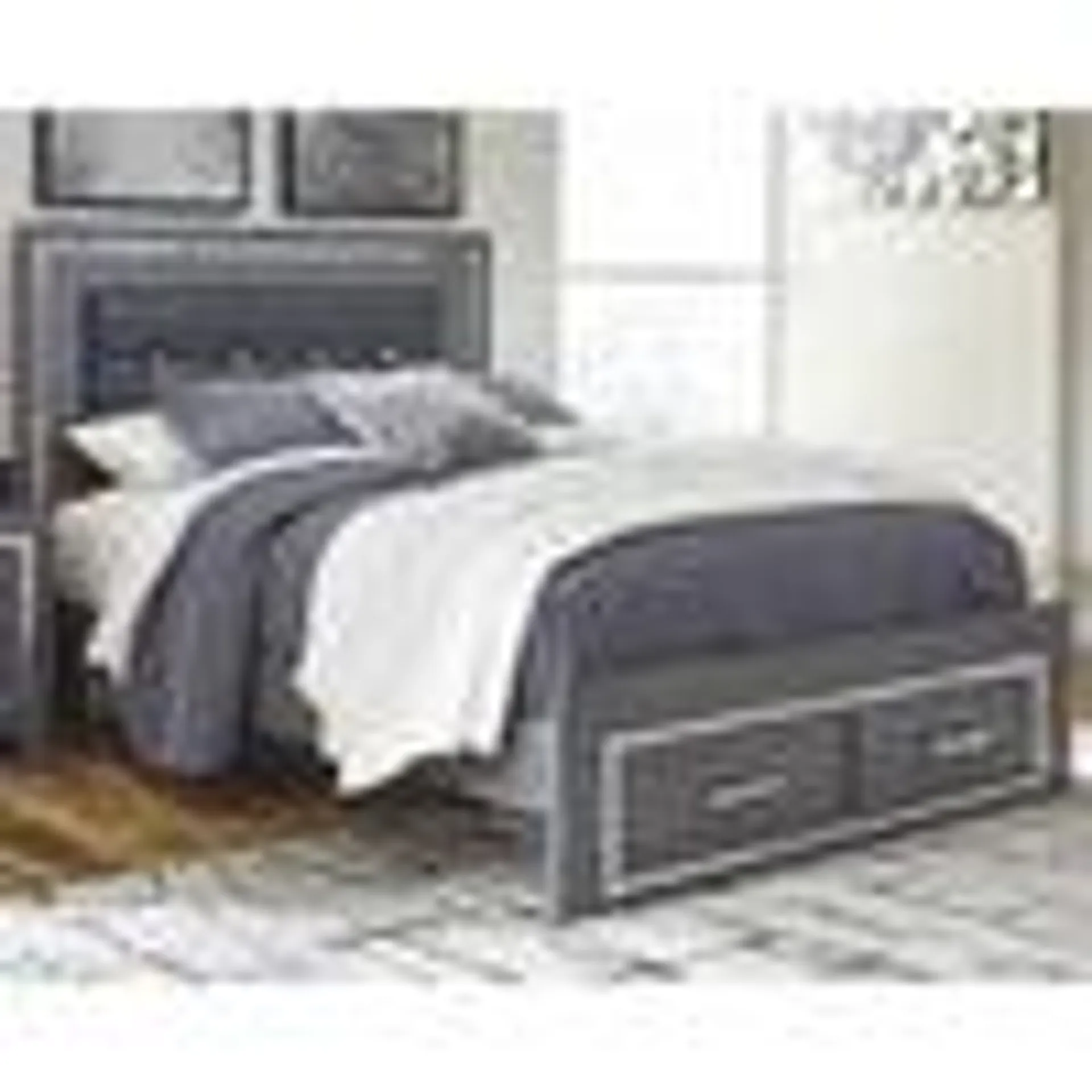 Lodanna Queen Storage Bed - Gray