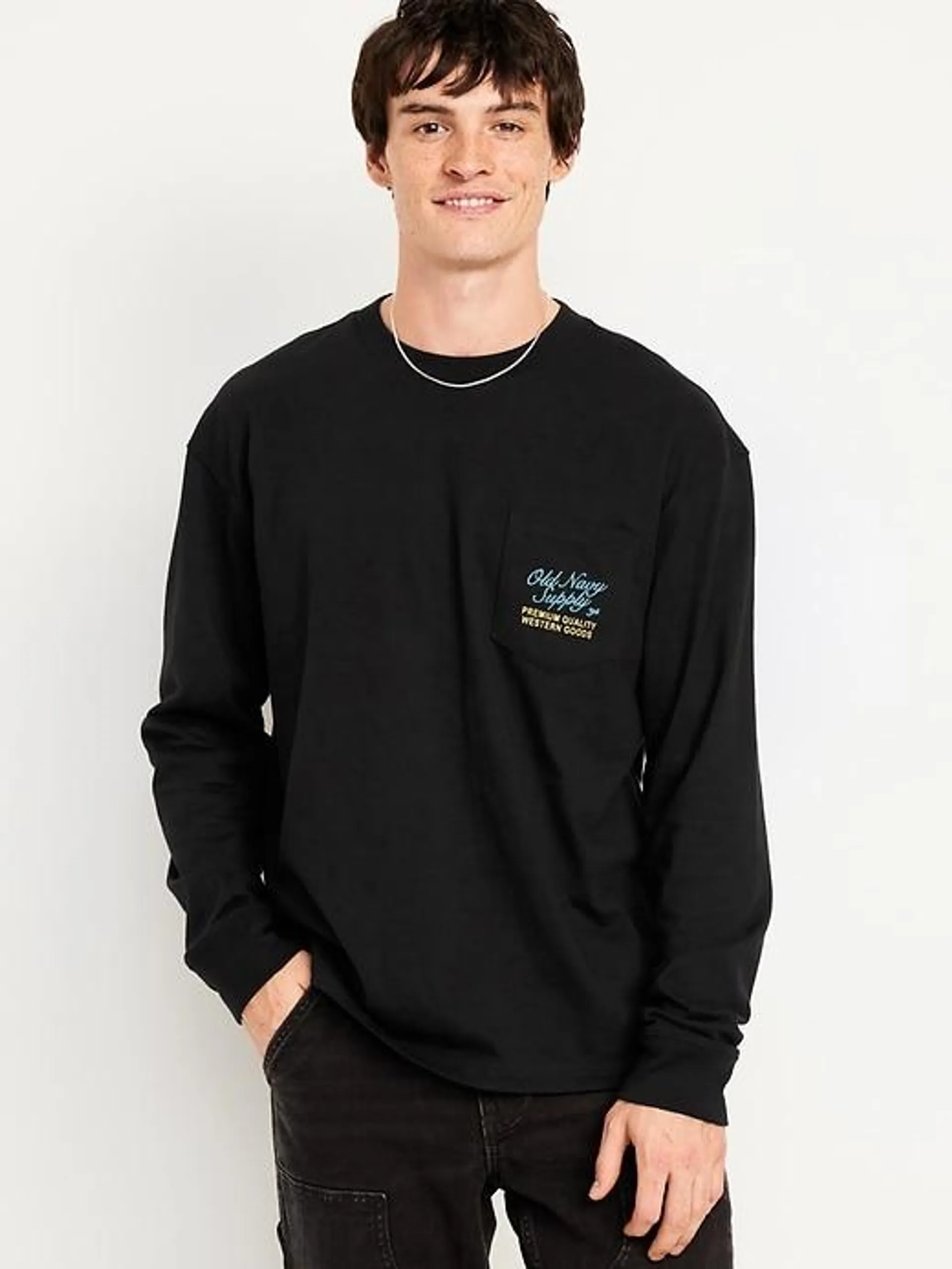 Long-Sleeve Heavyweight Logo T-Shirt