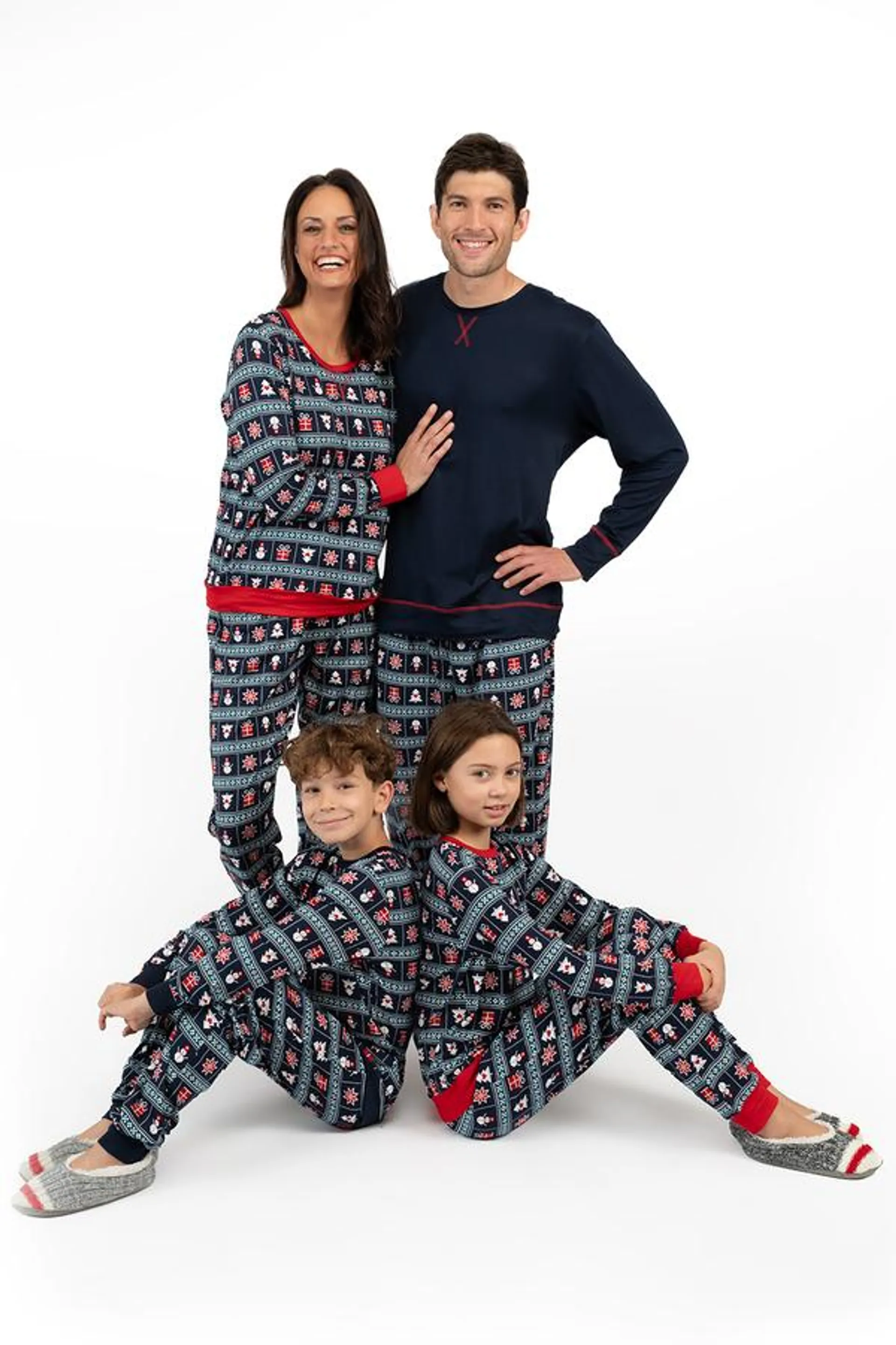 Matching family ultra soft PJ set - Family Fair Isle