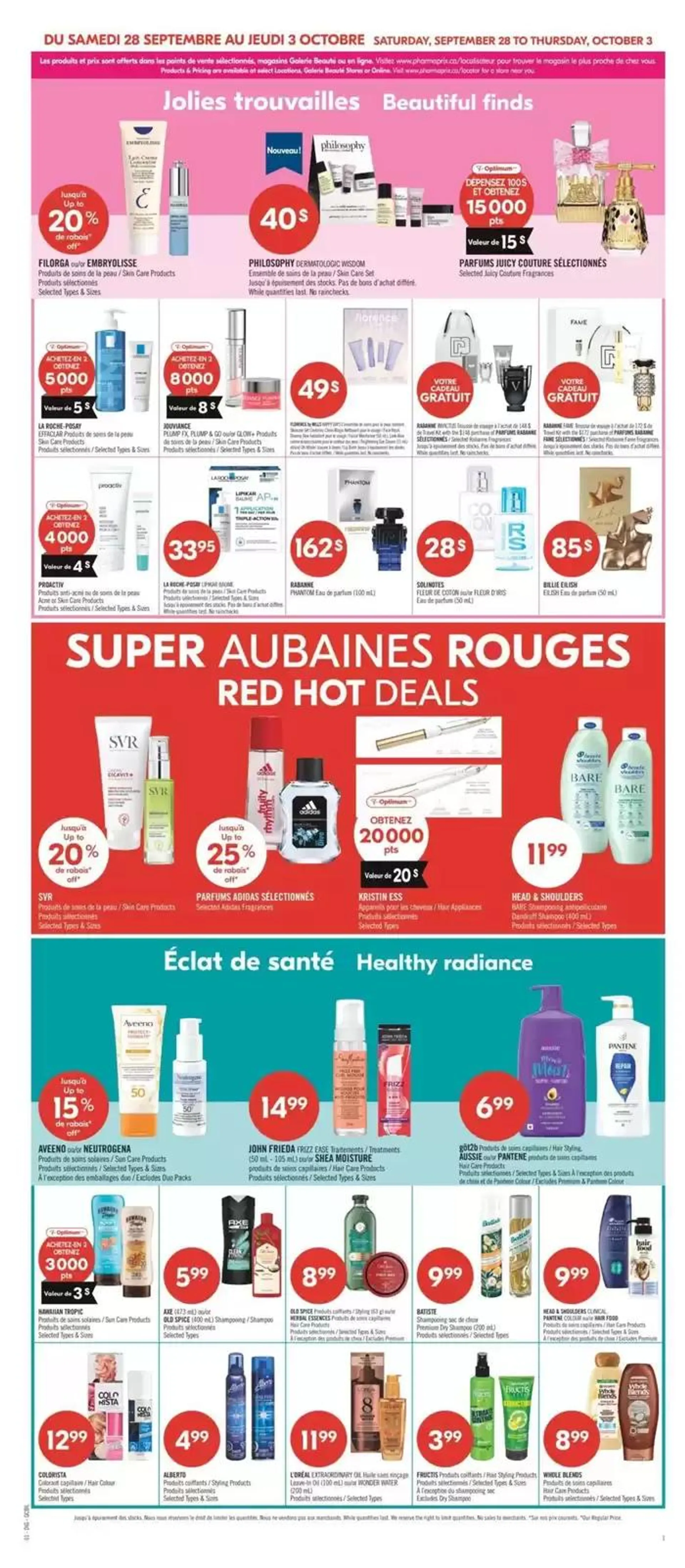 Shoppers Drug Mart Weekly ad from September 28 to October 3 2024 - flyer page 19