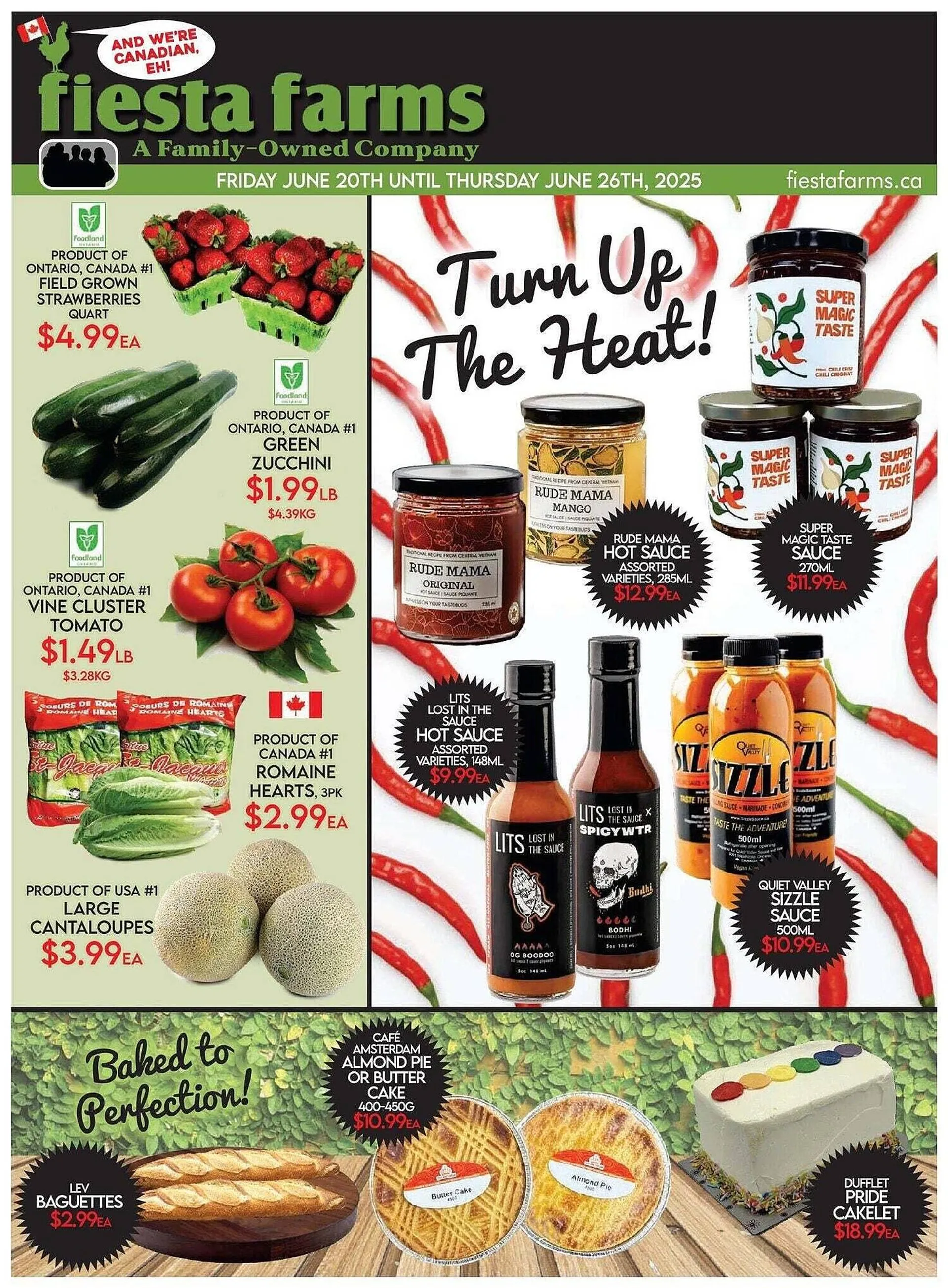 Fiesta Farms flyer from June 20 to June 27 2025 - flyer page 1