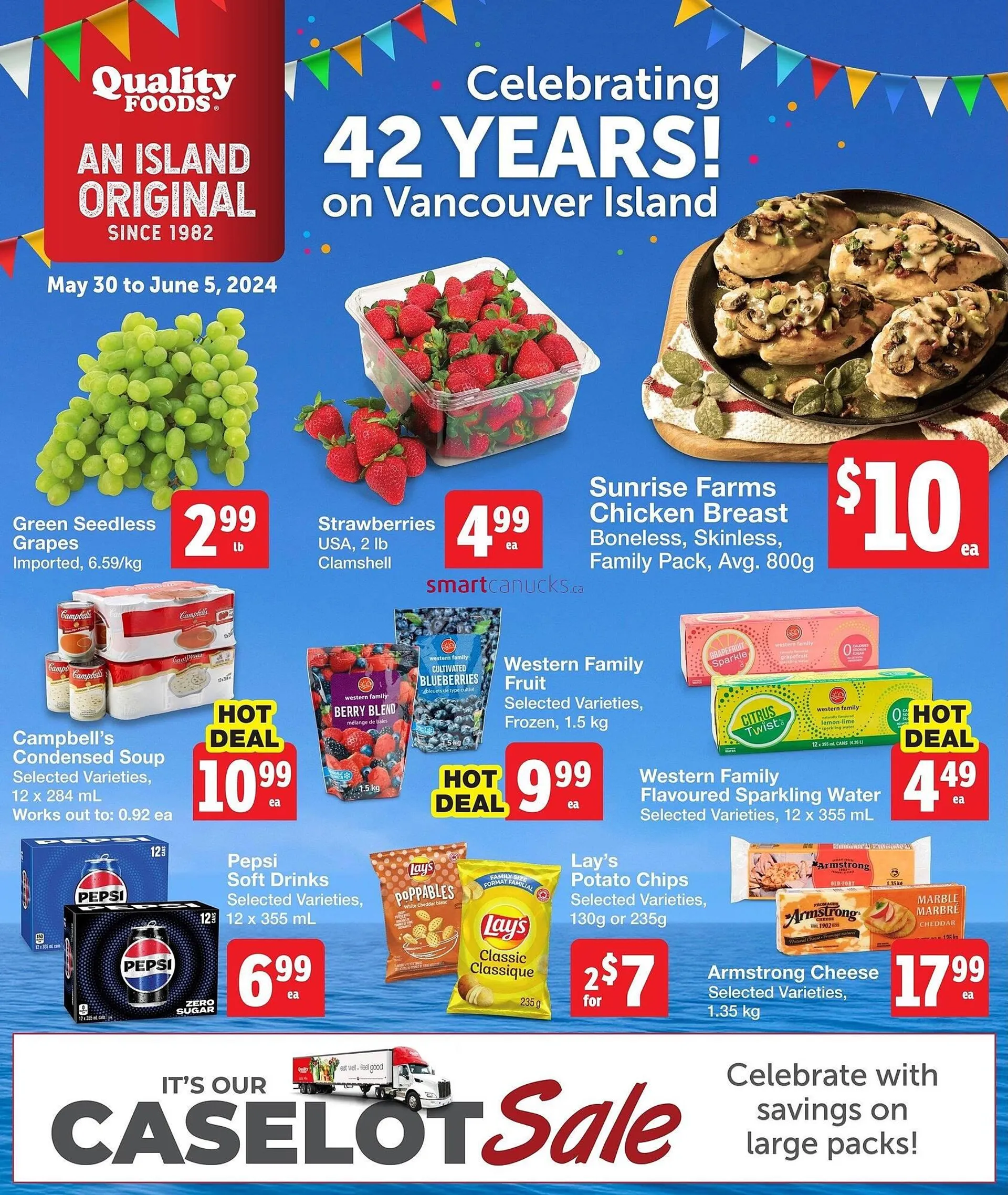 Quality Foods flyer from May 30 to June 5 2024 - flyer page 1