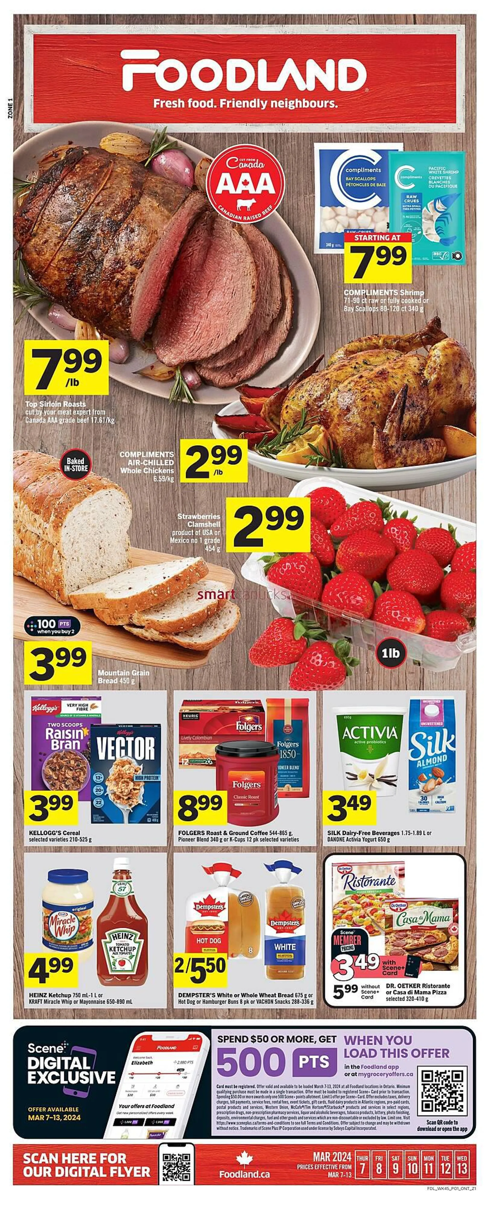 Foodland flyer from March 7 to March 13 2024 - flyer page 