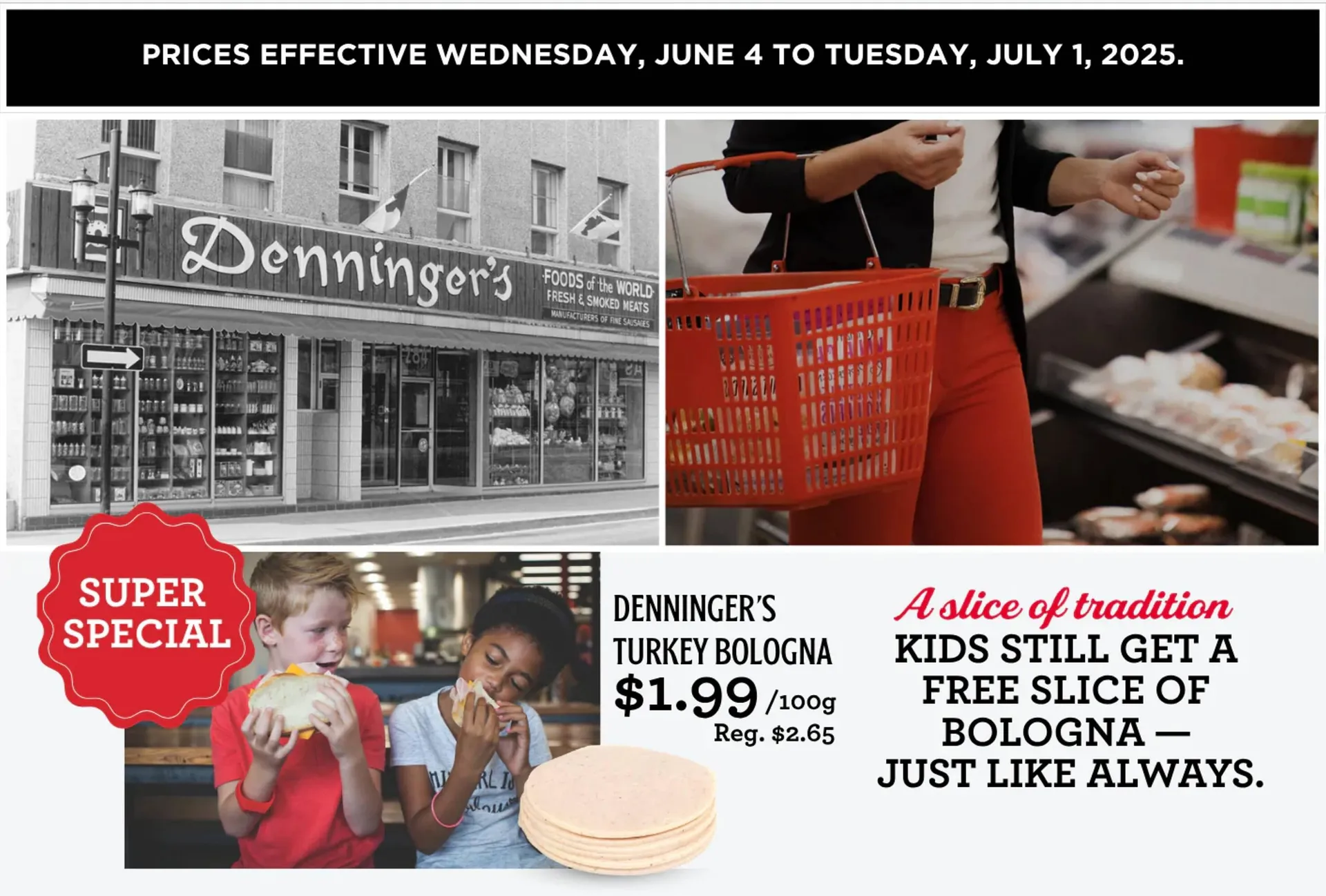 Denninger's flyer from June 4 to July 1 2025 - flyer page 1