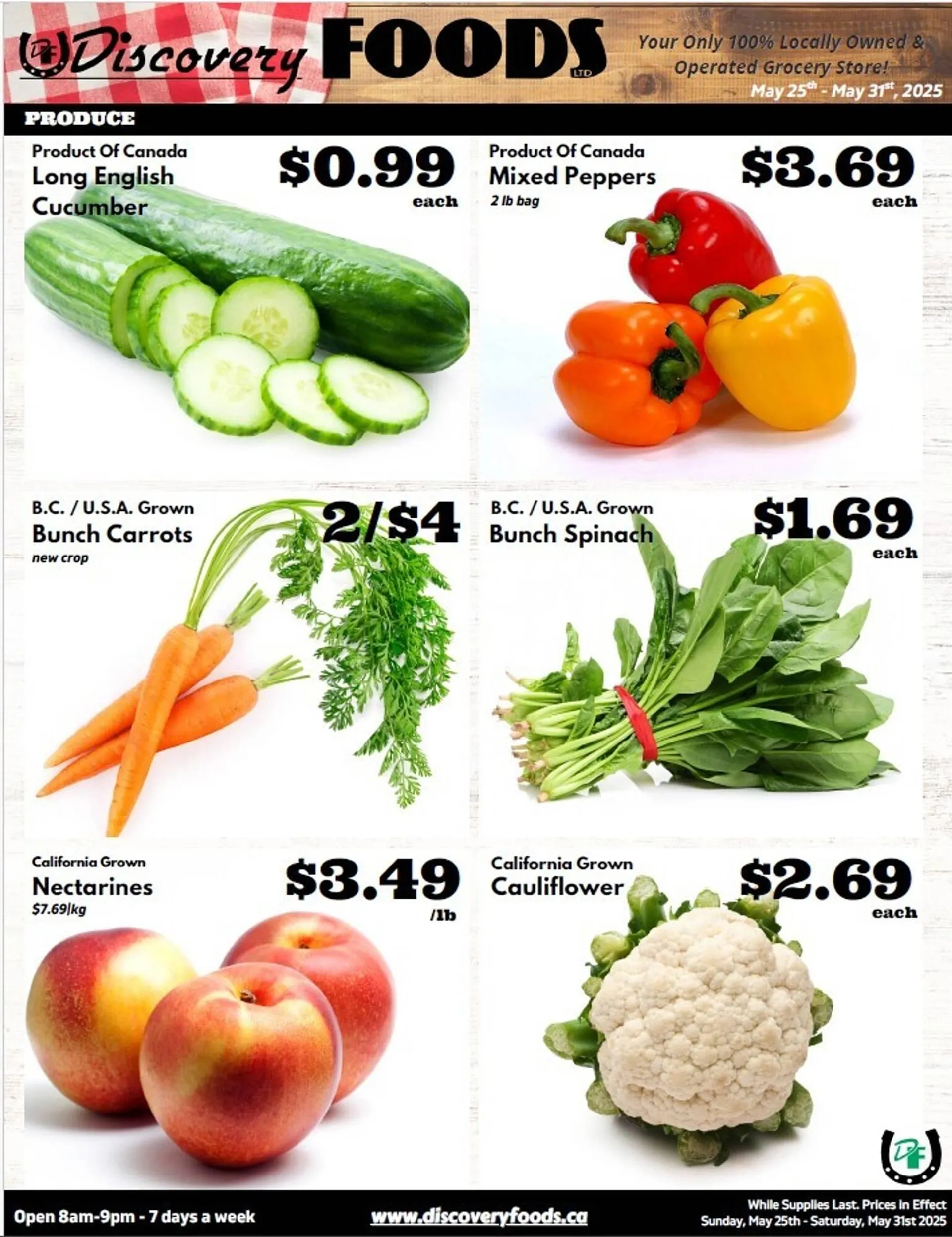 Discovery Foods flyer from May 25 to May 31 2025 - flyer page 1