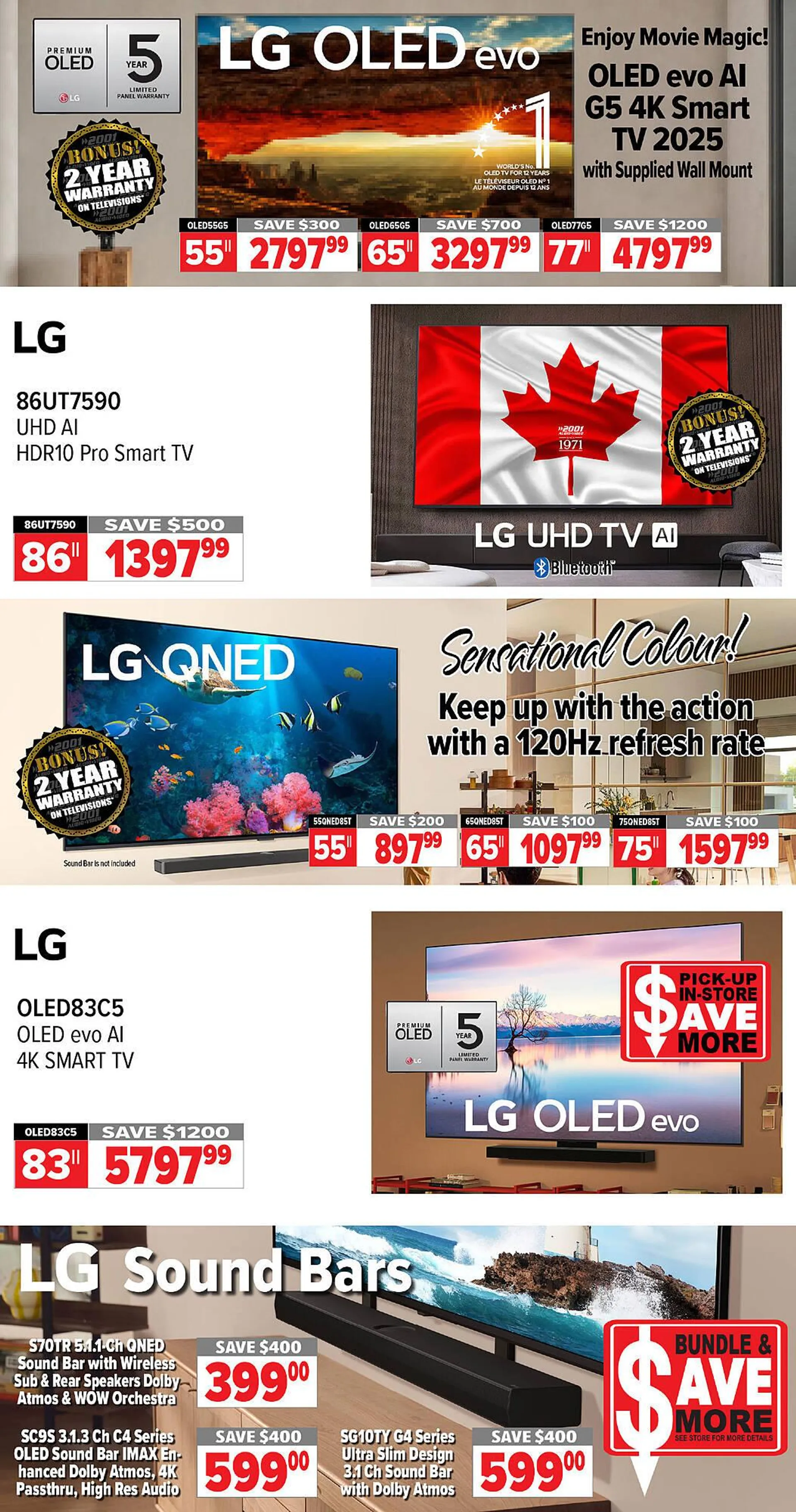 2001 Audio Video flyer from July 18 to July 24 2025 - flyer page 8