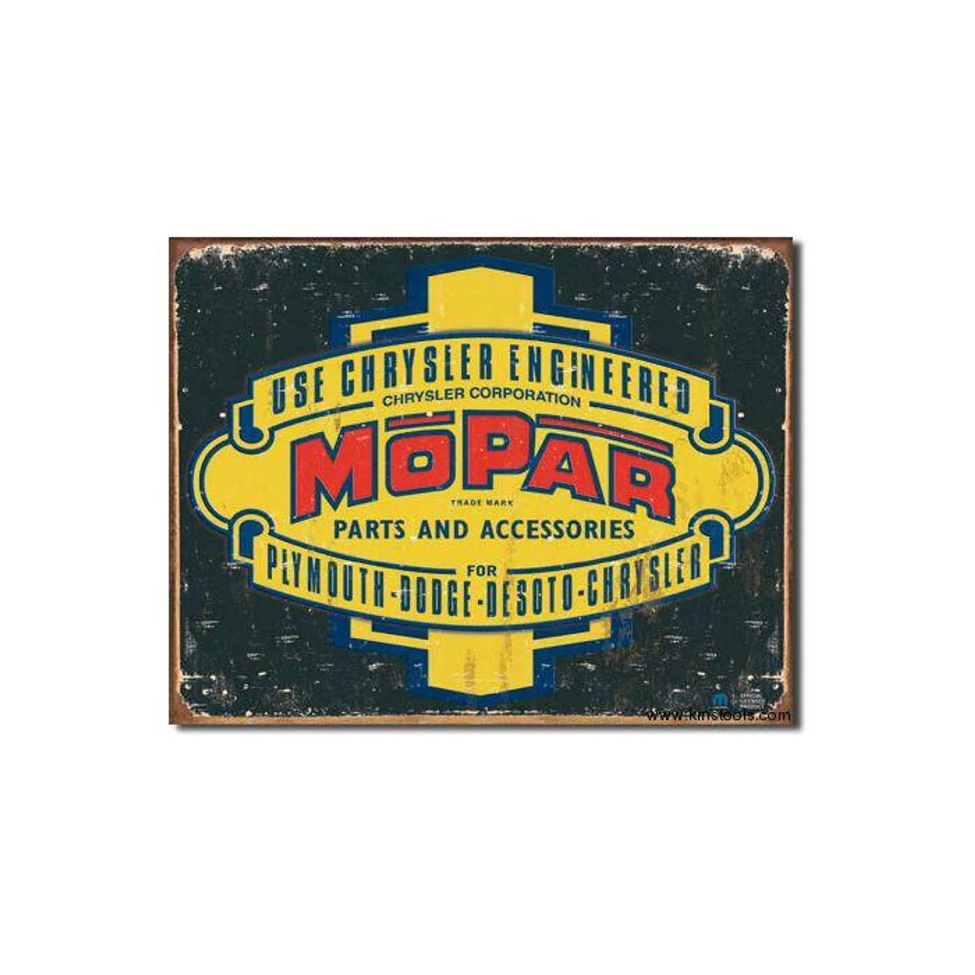 37 to 47 Mopar Tin Sign