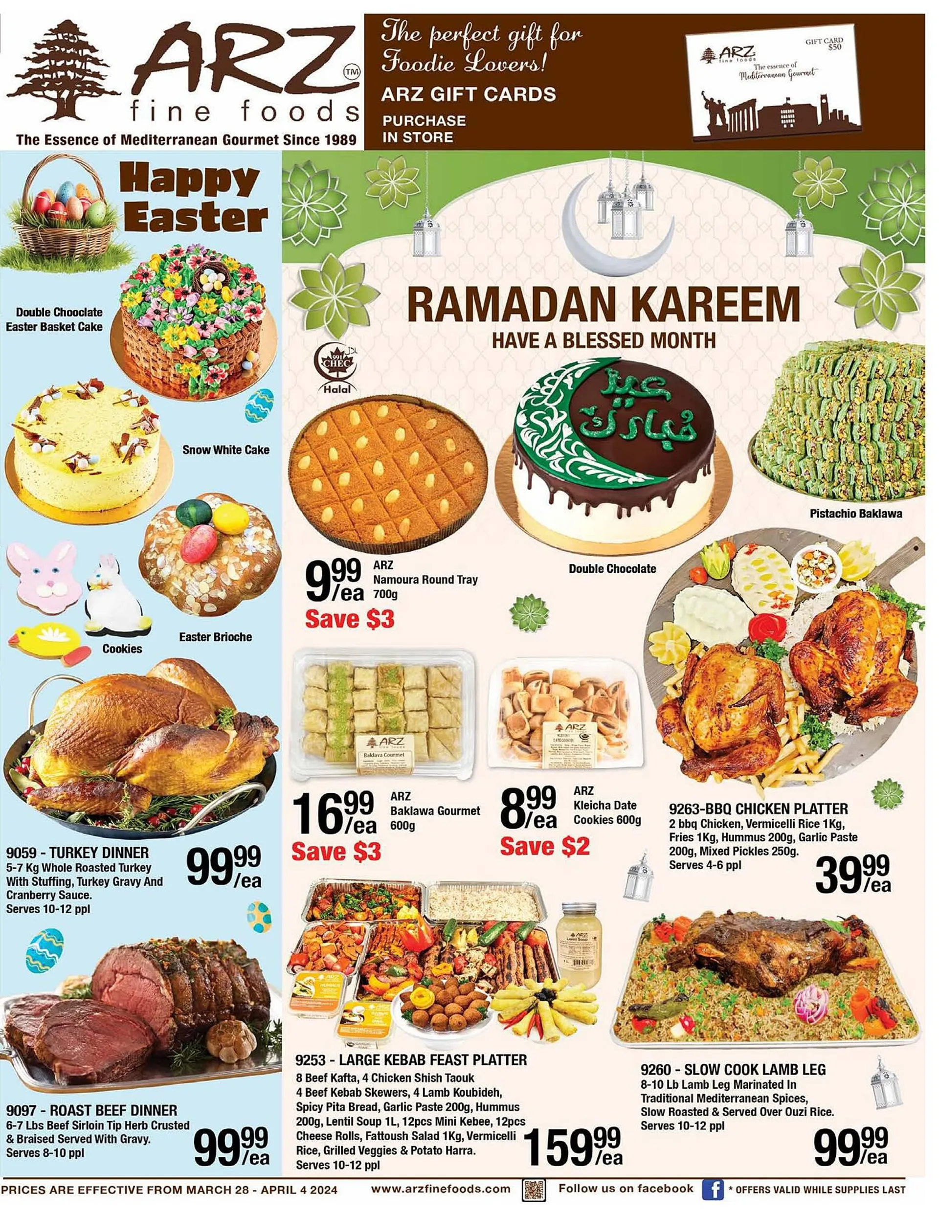 Arz Fine Foods flyer from March 28 to April 4 2024 - flyer page 