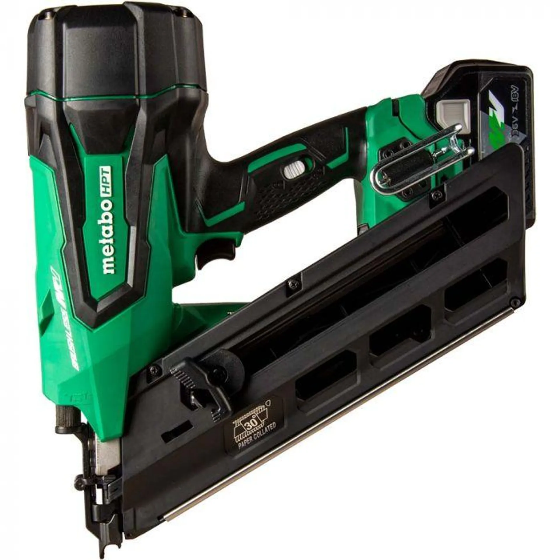 Metabo HPT 36V 3-1/2" 30 Degree Paper Strip Framing Nailer Kit