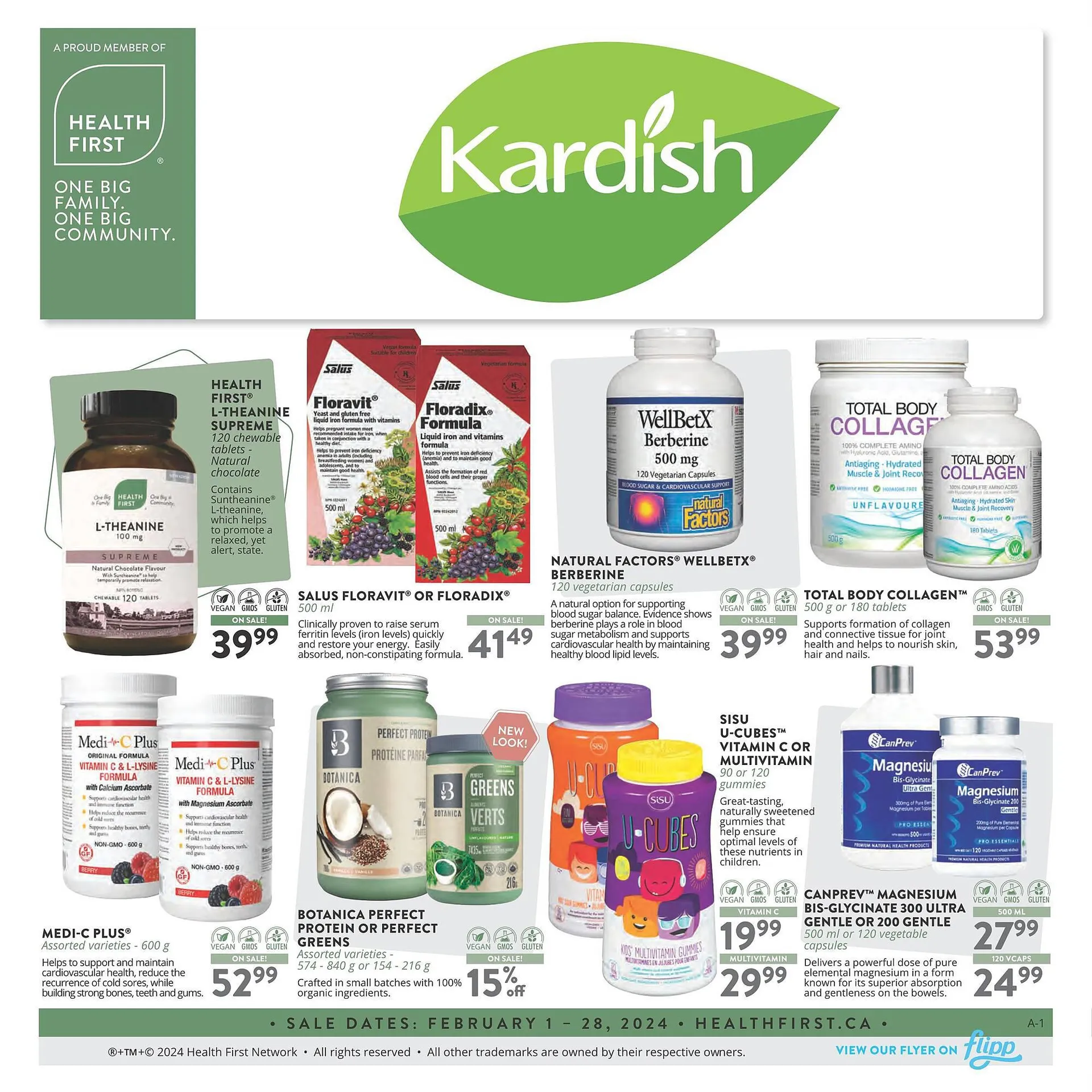 Kardish flyer from February 1 to February 29 2024 - flyer page 