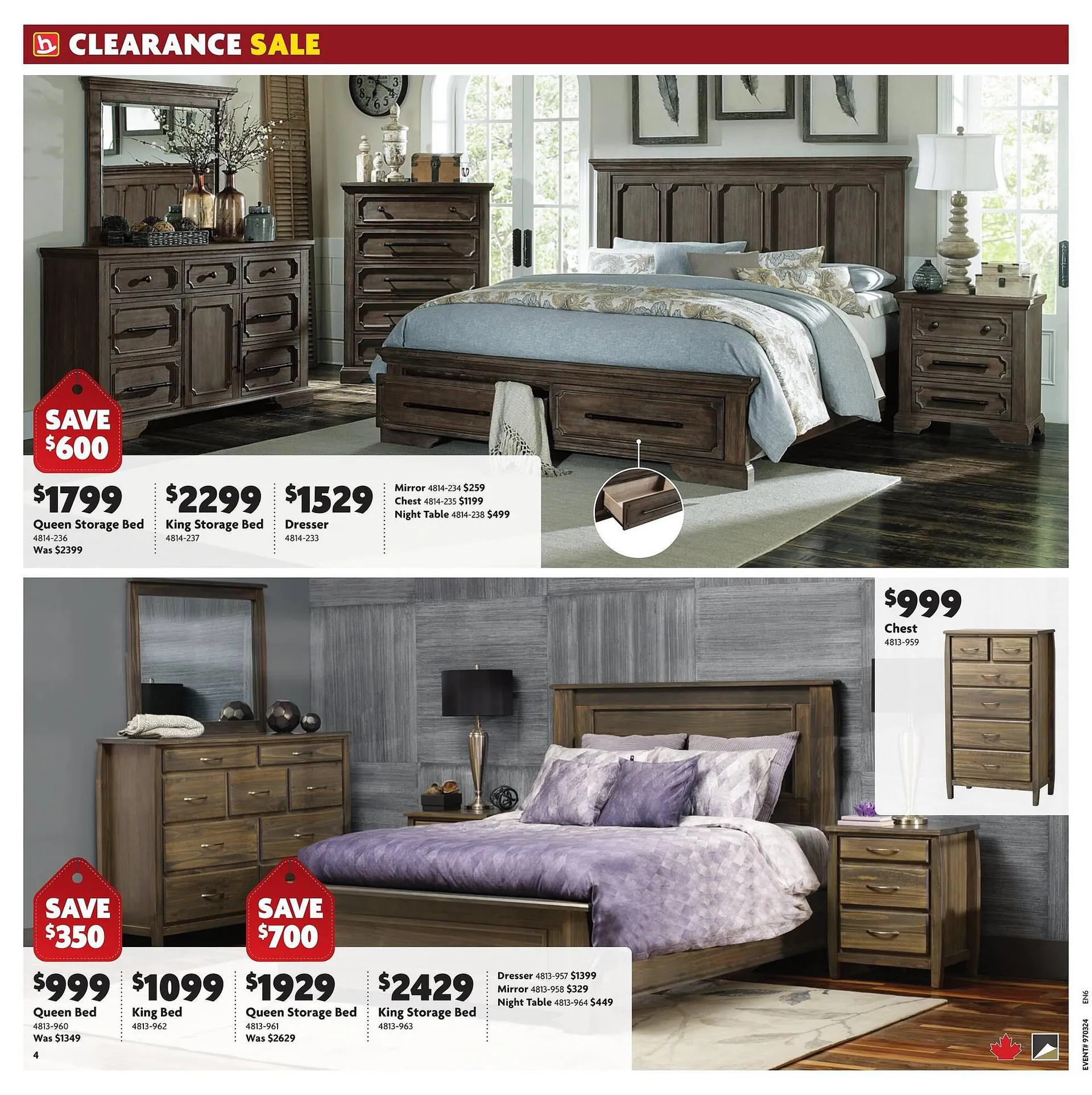 Home Furniture flyer from January 18 to January 24 2024 - flyer page 4