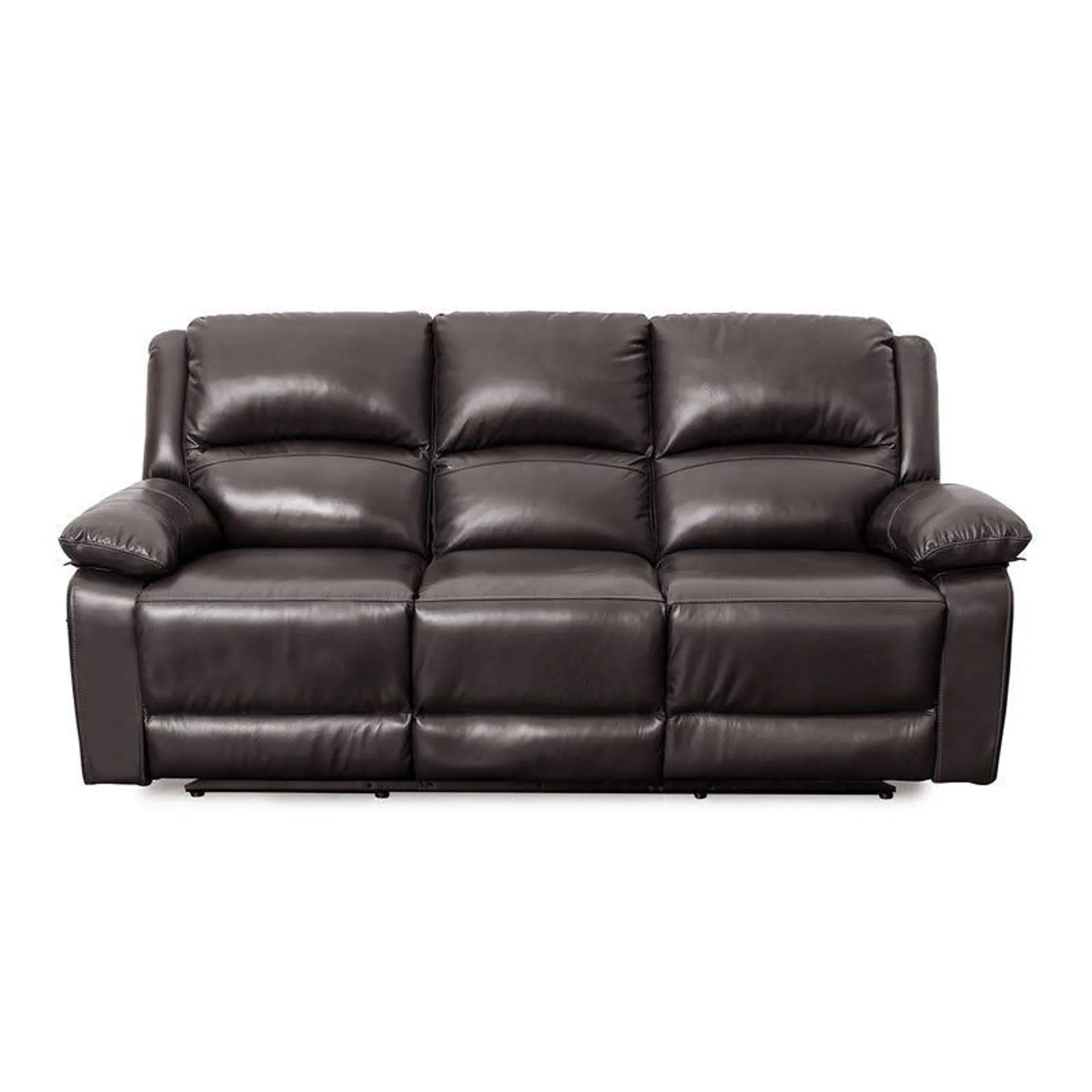 Sofa inclinable électrique en cuir véritable