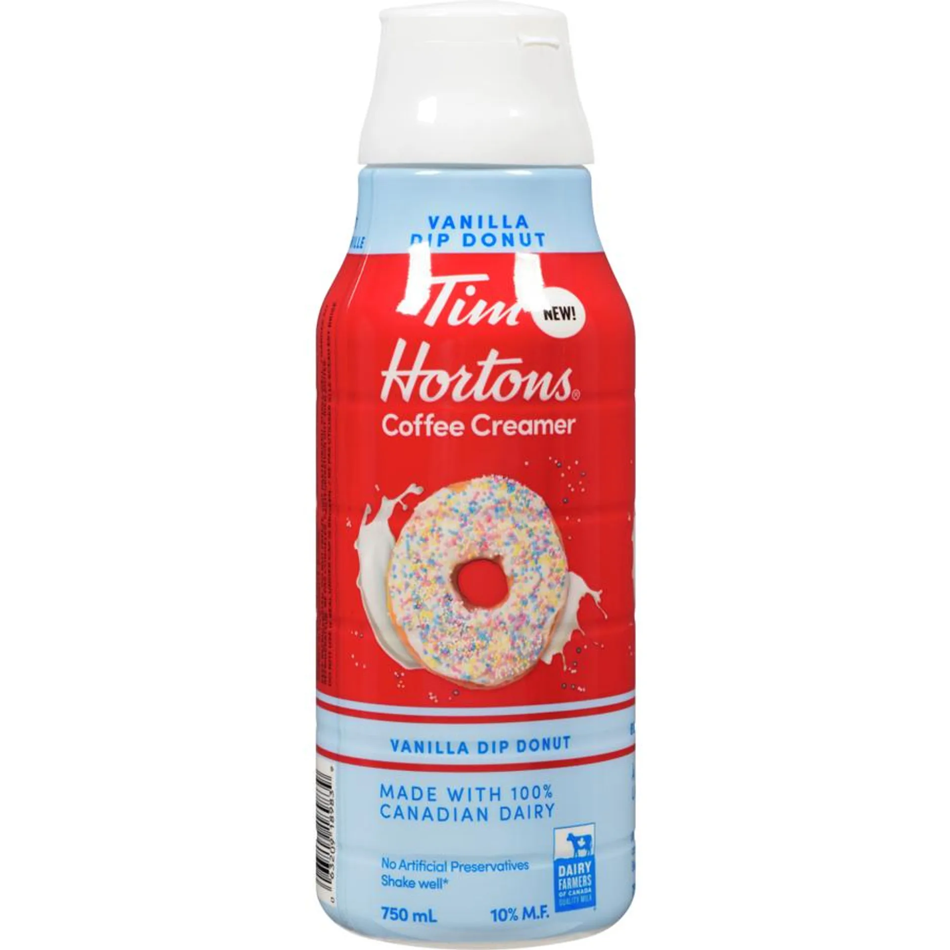 Coffee Creamer, Vanilla Dip Donut