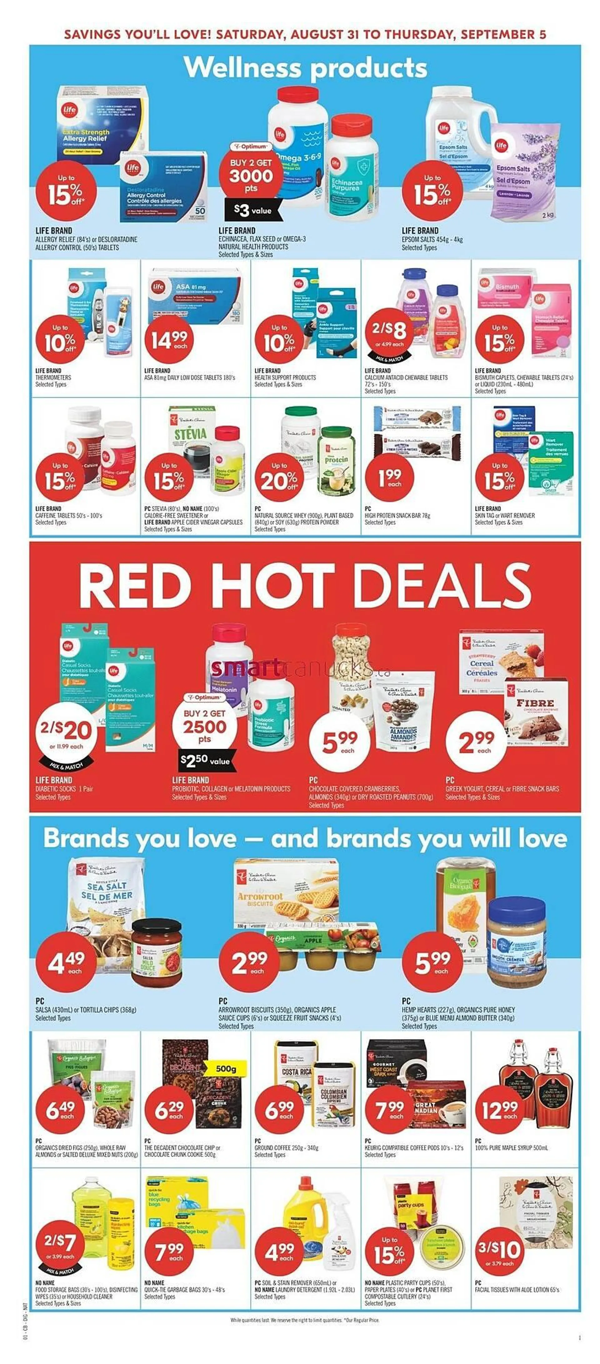 Shoppers Drug Mart flyer from August 30 to September 2 2024 - flyer page 19