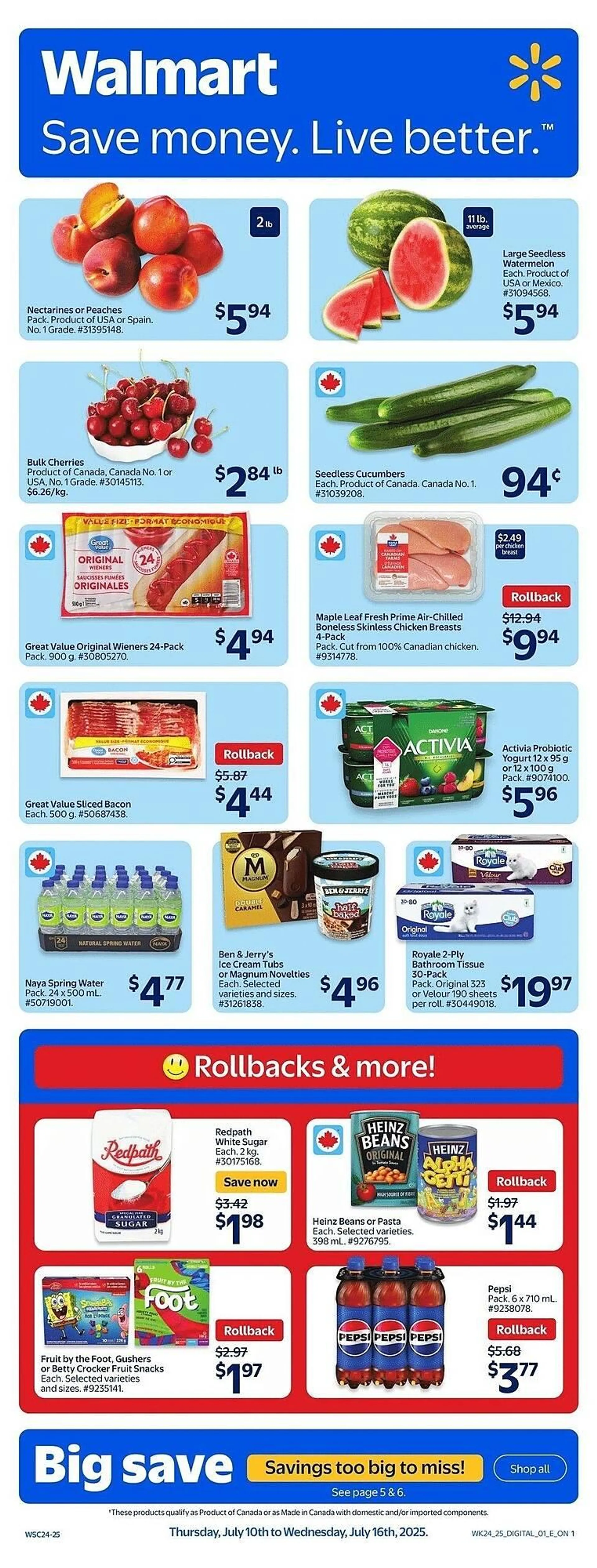 Walmart flyer - 1