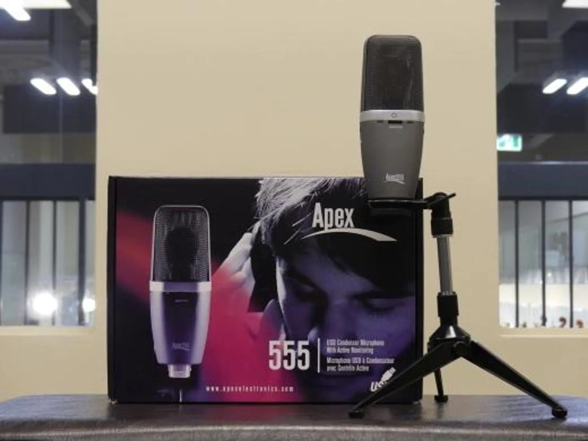 Apex - Ensemble microphone de studio USB de luxe