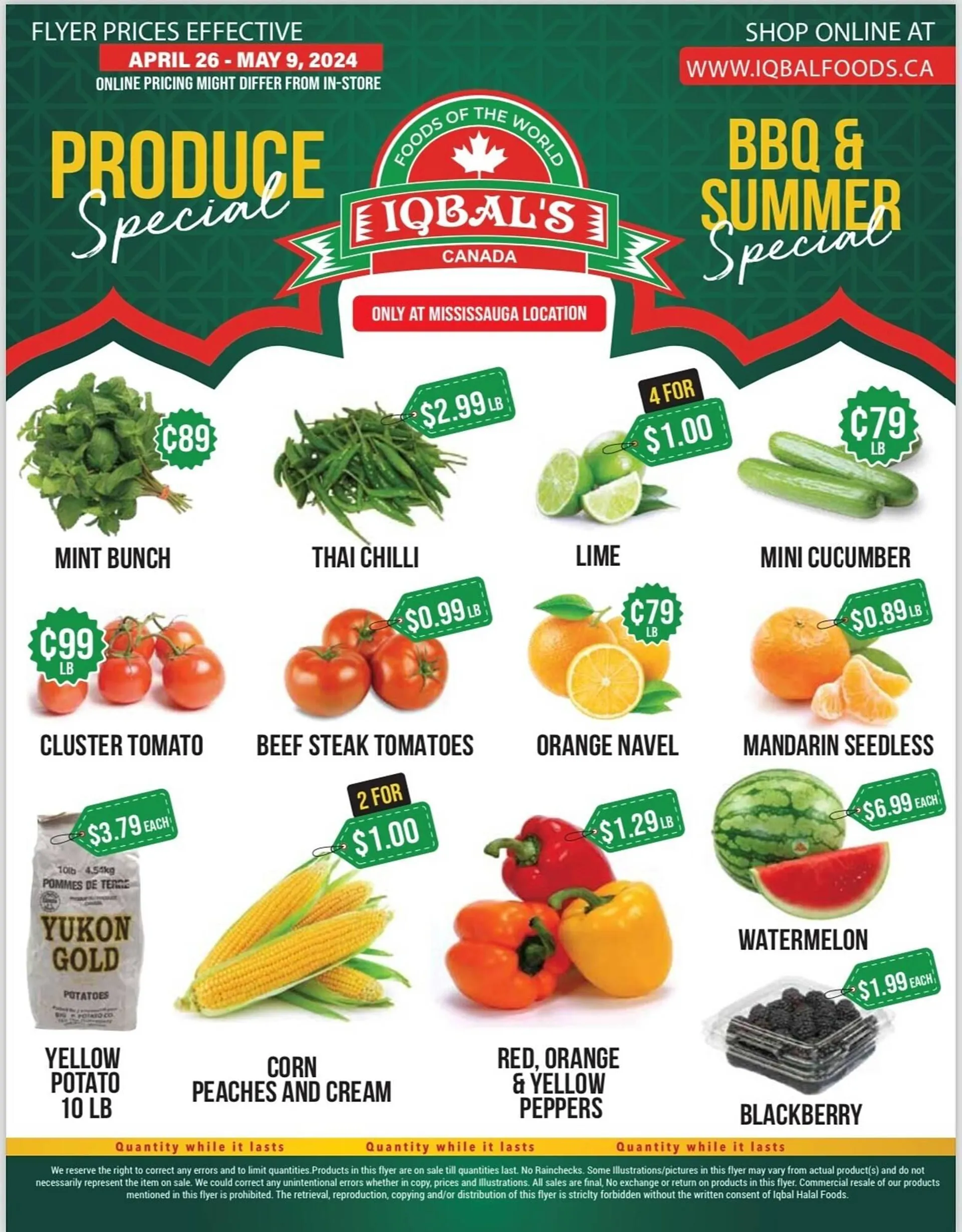 Iqbal Foods flyer - 1