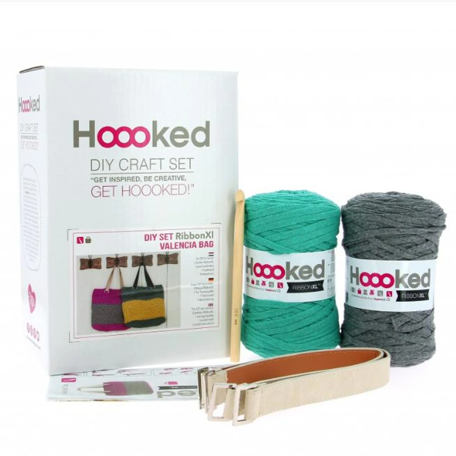 Valencia Bag - Crochet Kit - Hoooked RibbonXL