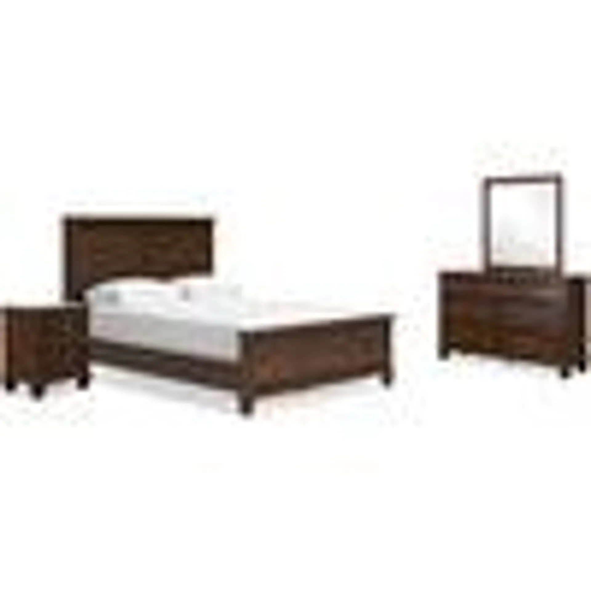 Danabrin 6 Piece Panel Bedroom - Brown