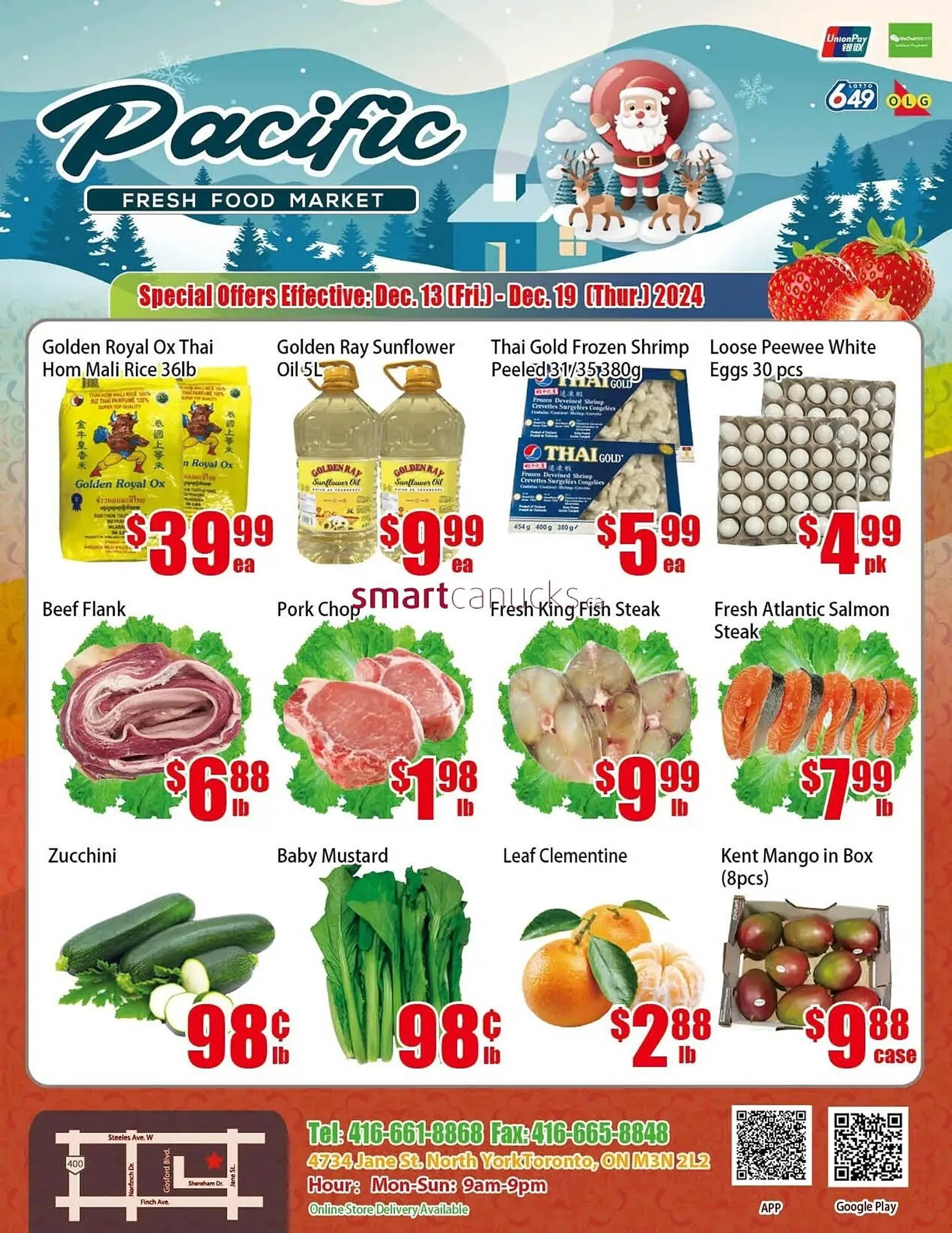 New Pacific Supermarket flyer - 1