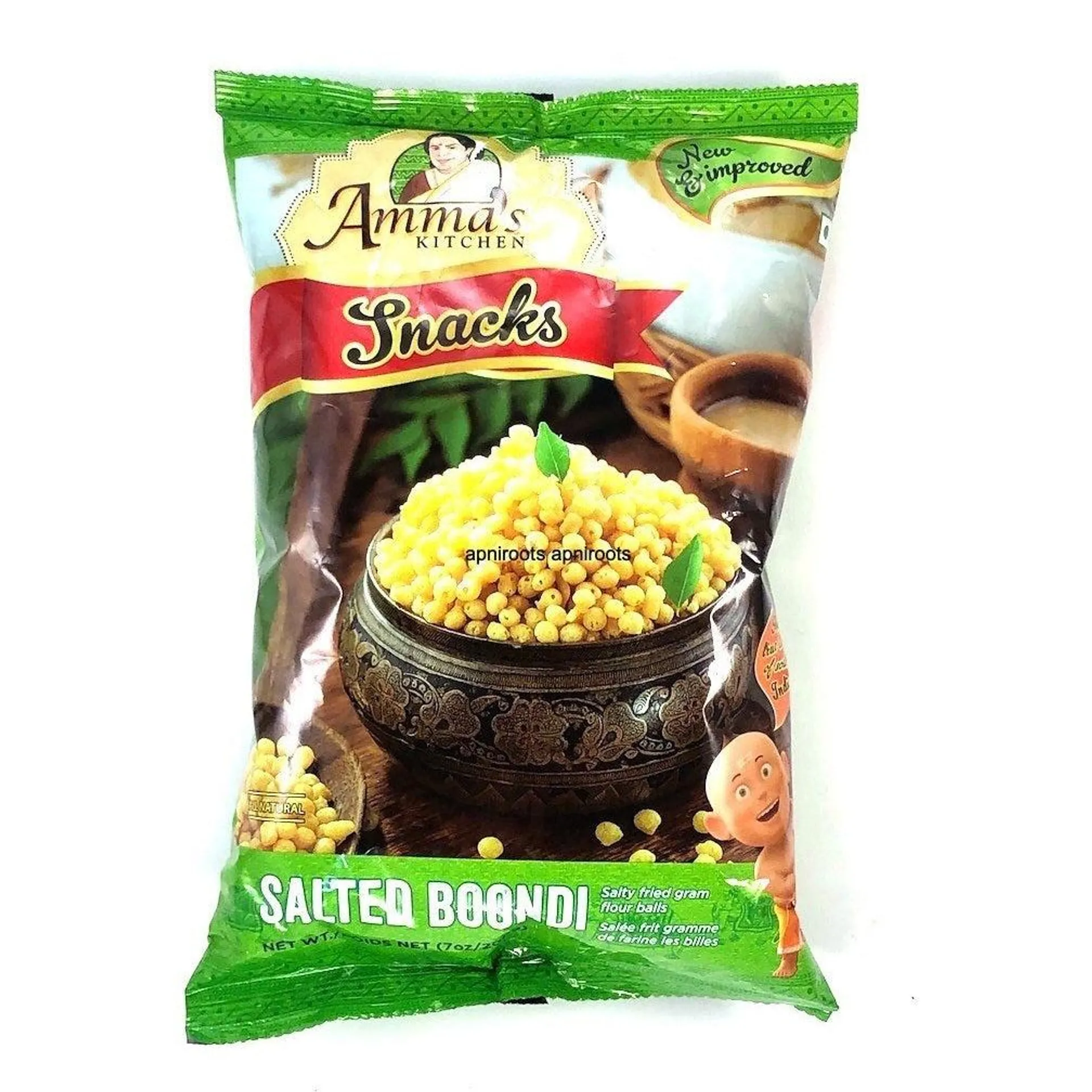 Amma's Kitchen Snack Salt Boondi 200g