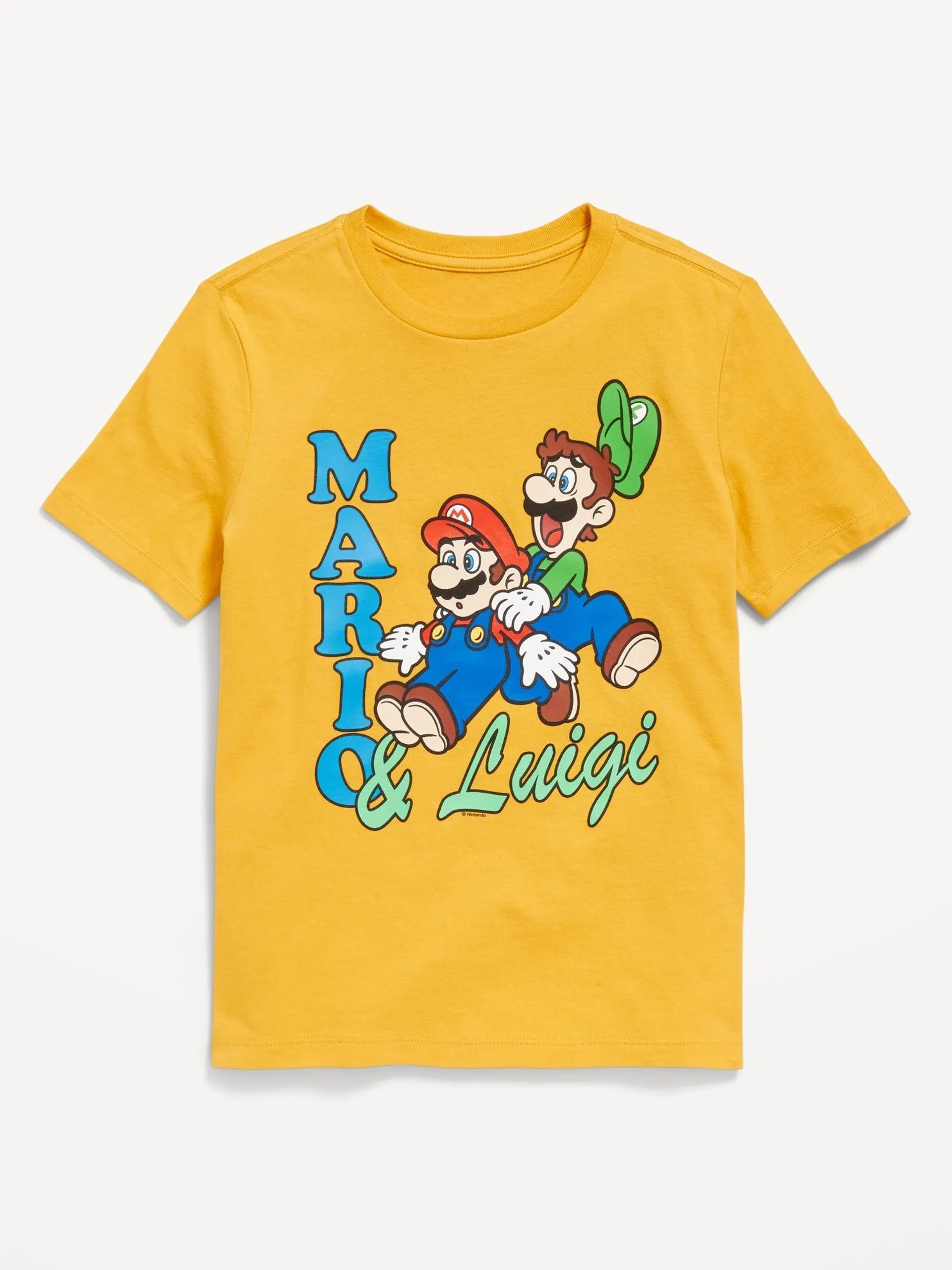 Super Mario™ Gender-Neutral Graphic T-Shirt for Kids