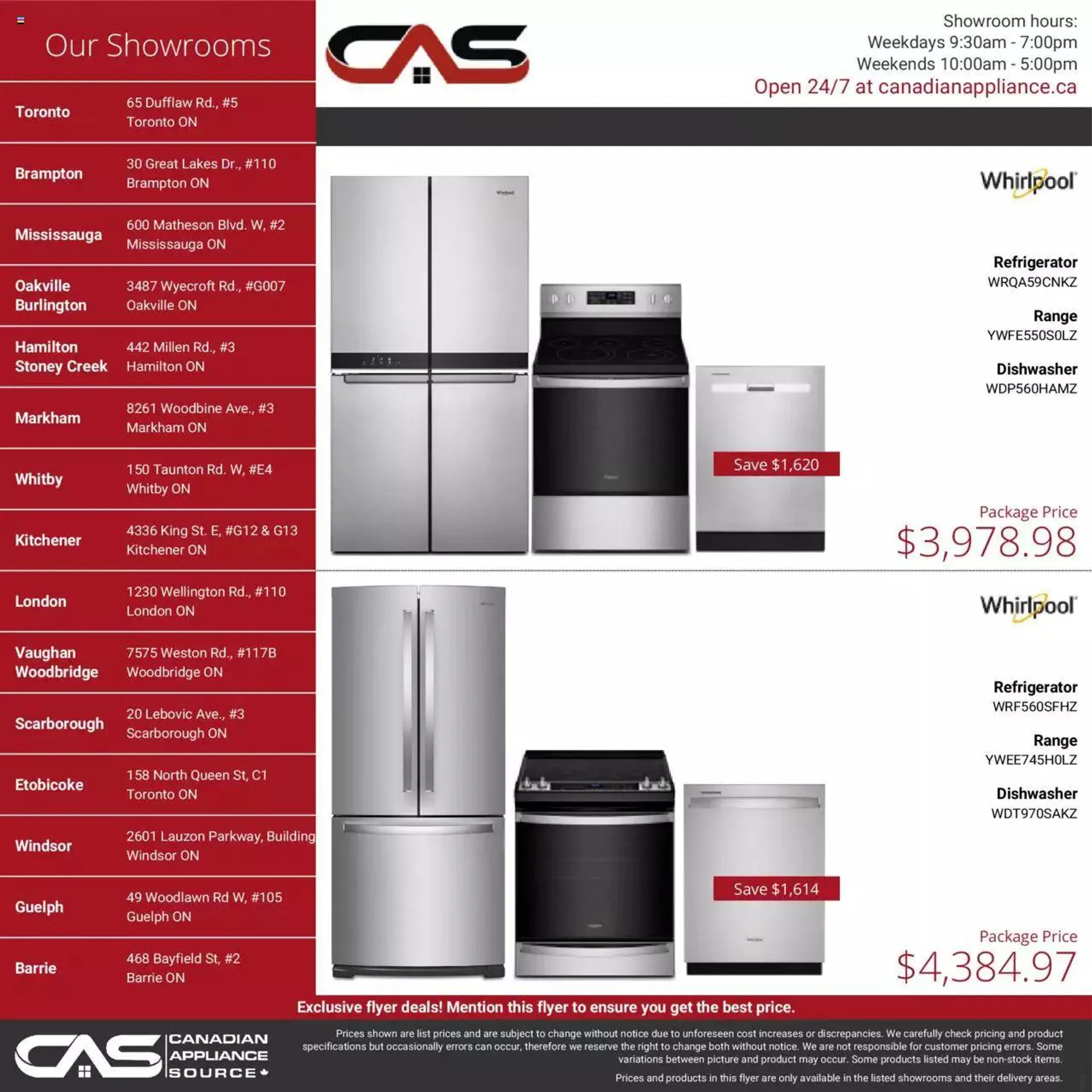 Canadian Appliance Source flyer / circulaire - 5