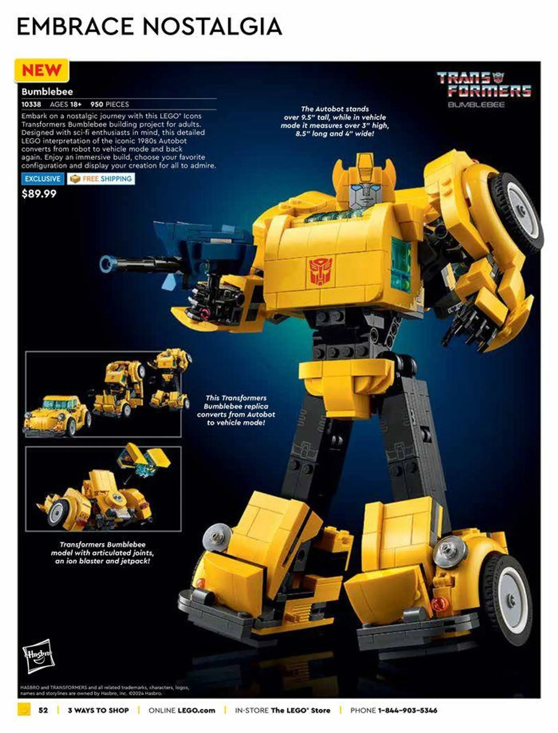 Lego Fall 2024 from September 2 to November 30 2024 - flyer page 52