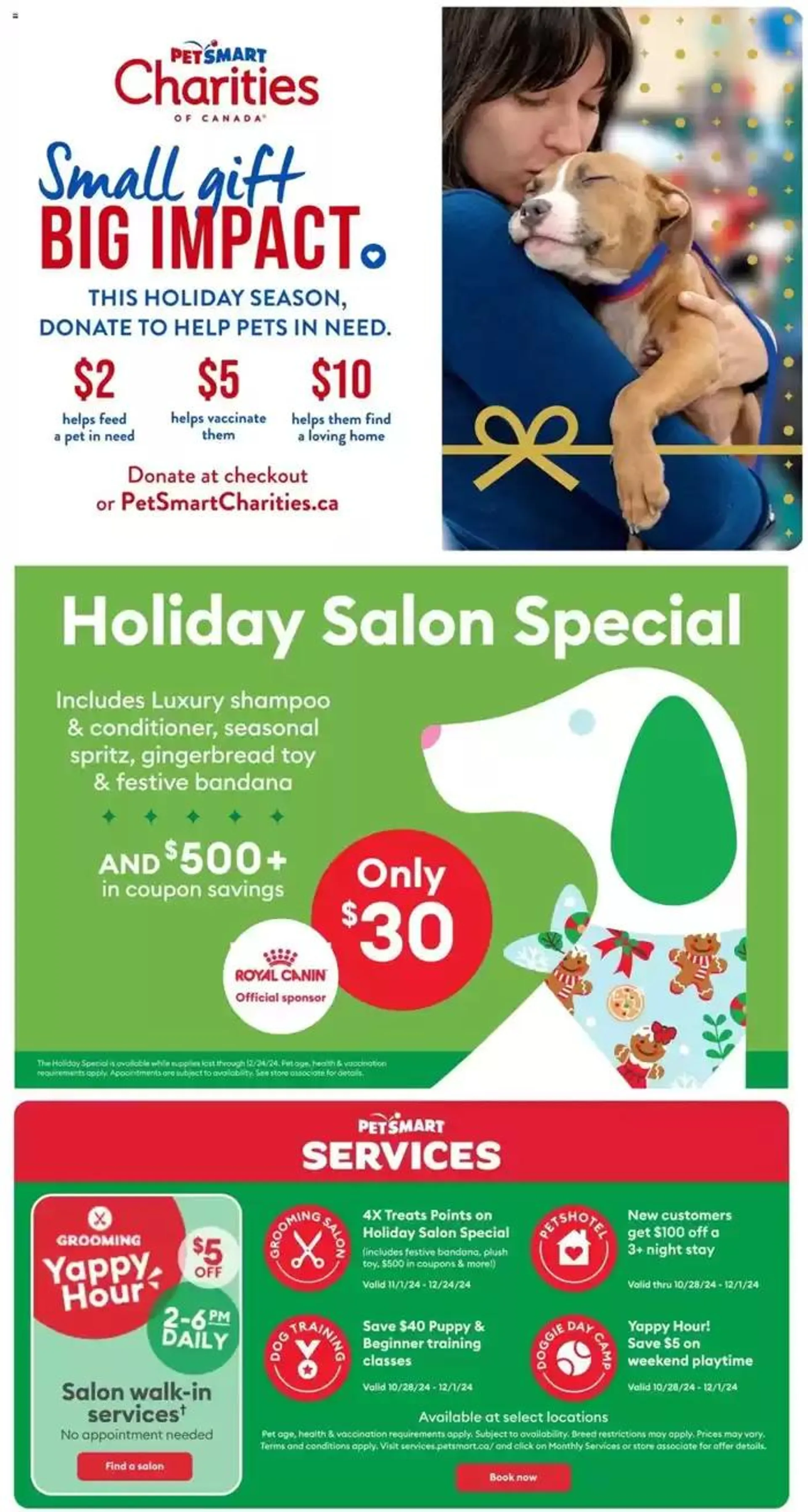 Petsmart weekly flyer from November 7 to November 20 2024 - flyer page 2