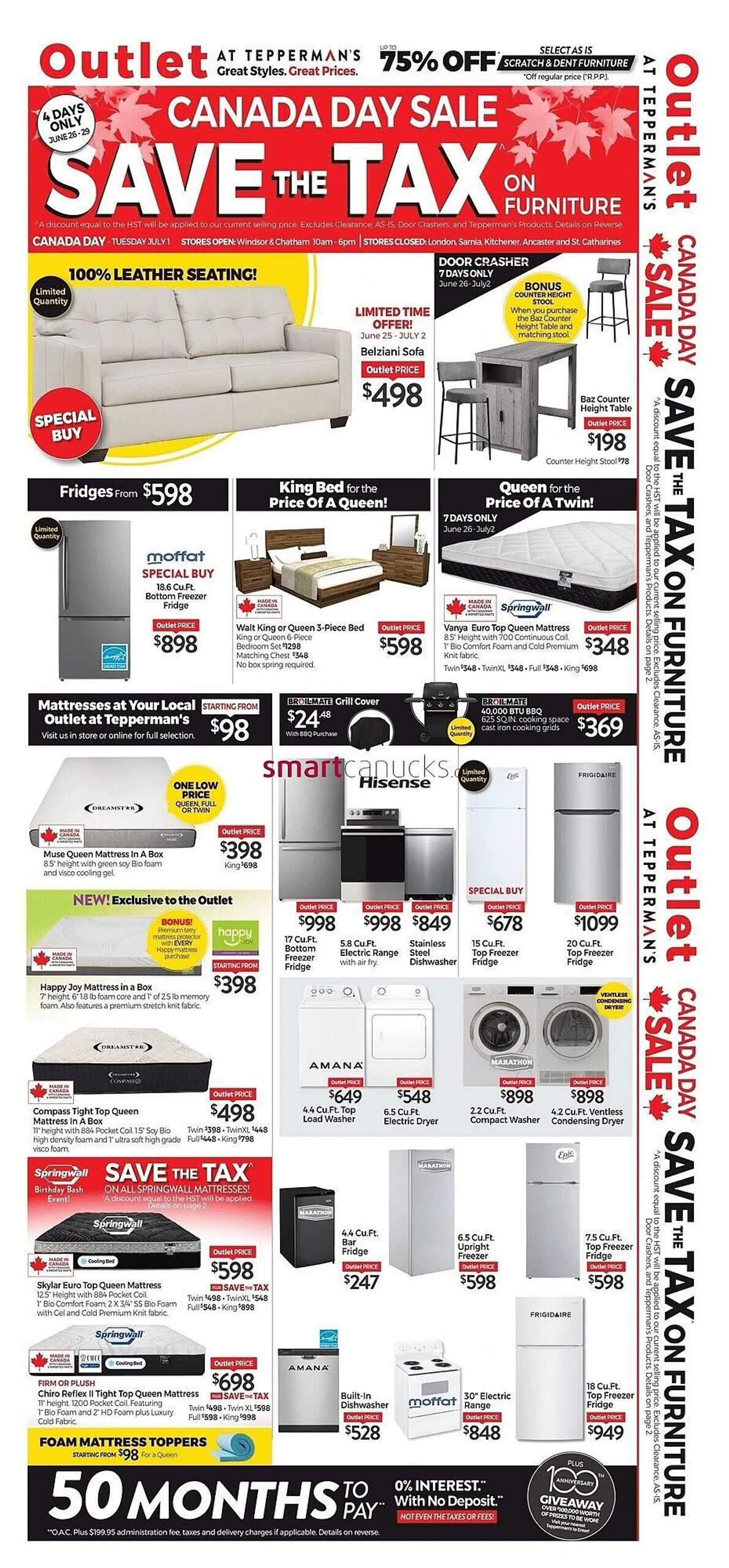 Tepperman's flyer from June 26 to July 2 2025 - flyer page 1