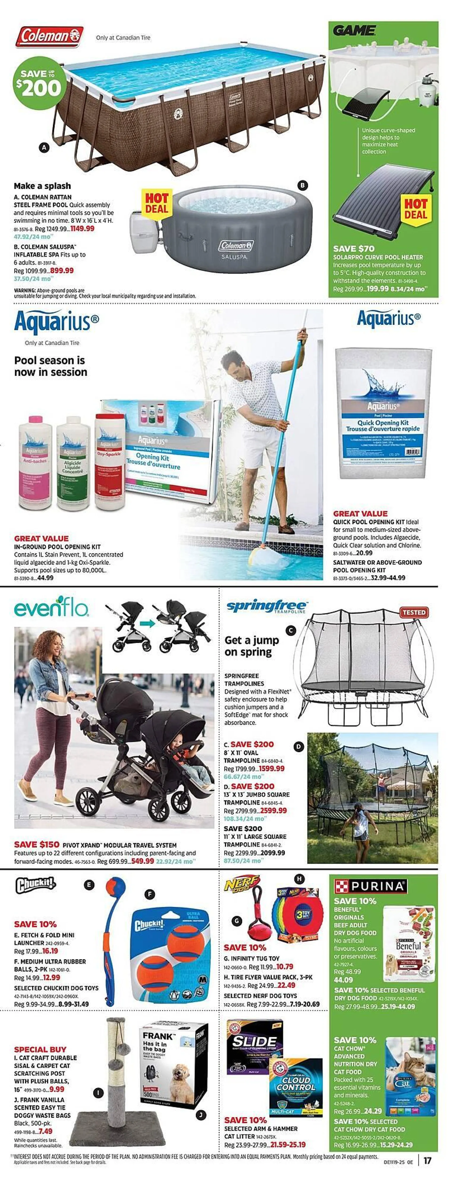 Canadian Tire flyer from May 2 to May 22 2025 - flyer page 17