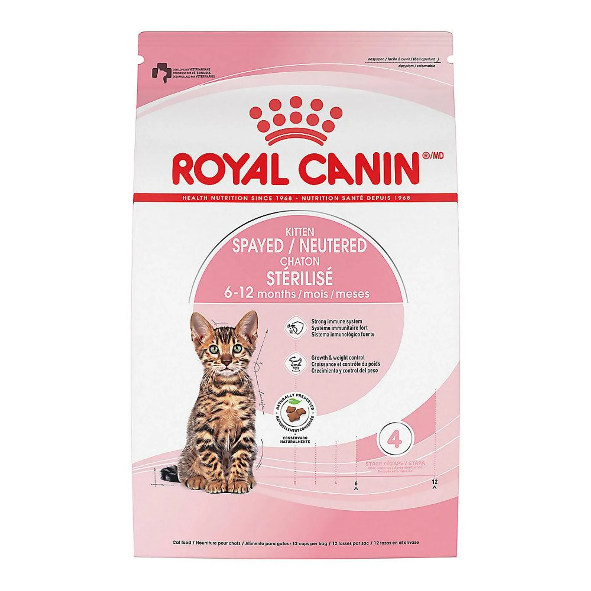 Royal Canin® Feline Health Nutrition Spayed/Neutered Kitten Dry Cat Food