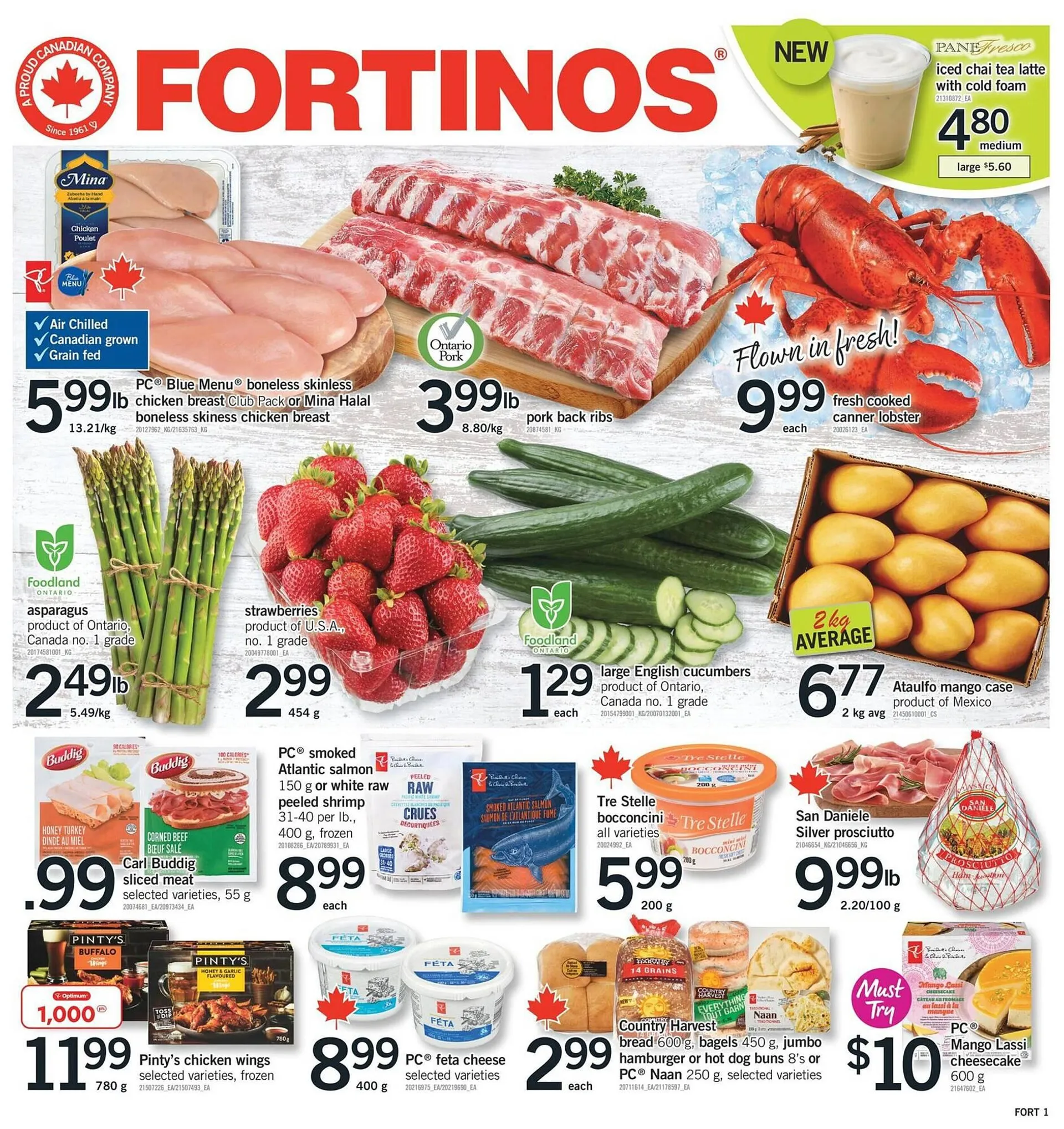 Fortinos flyer from May 29 to June 4 2025 - flyer page 1